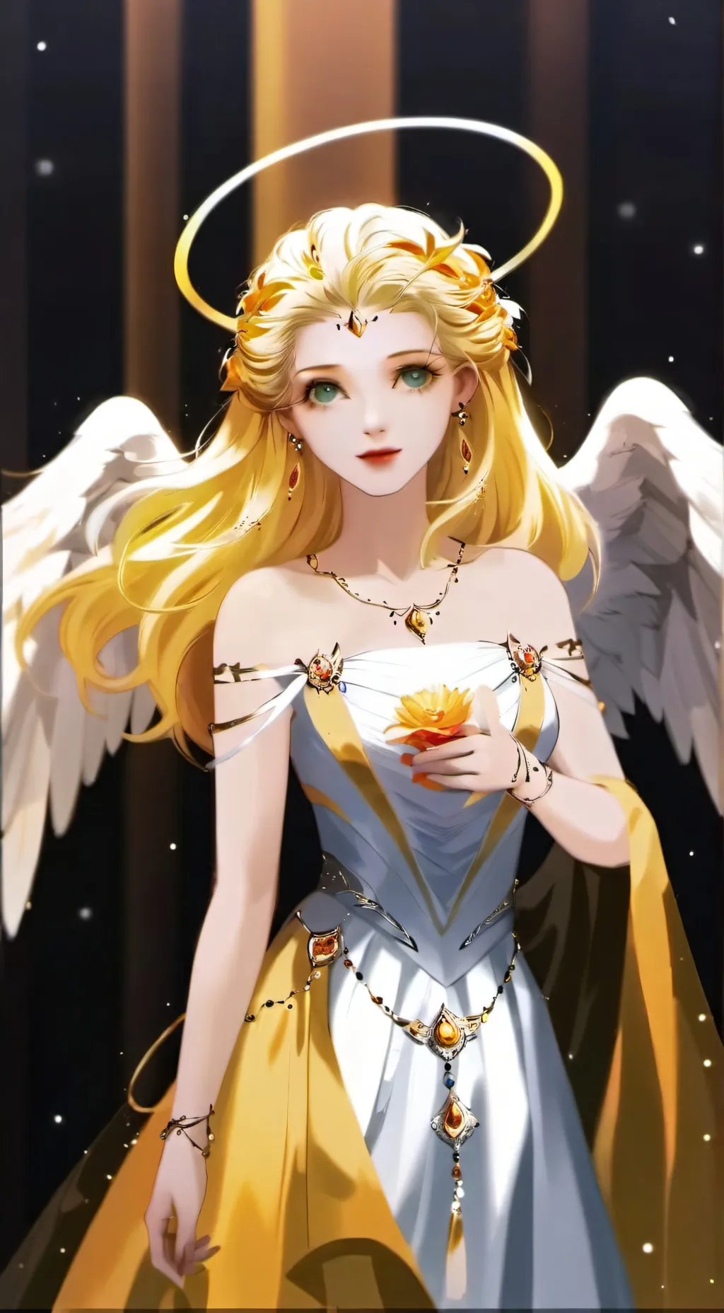 ai character: Risu background