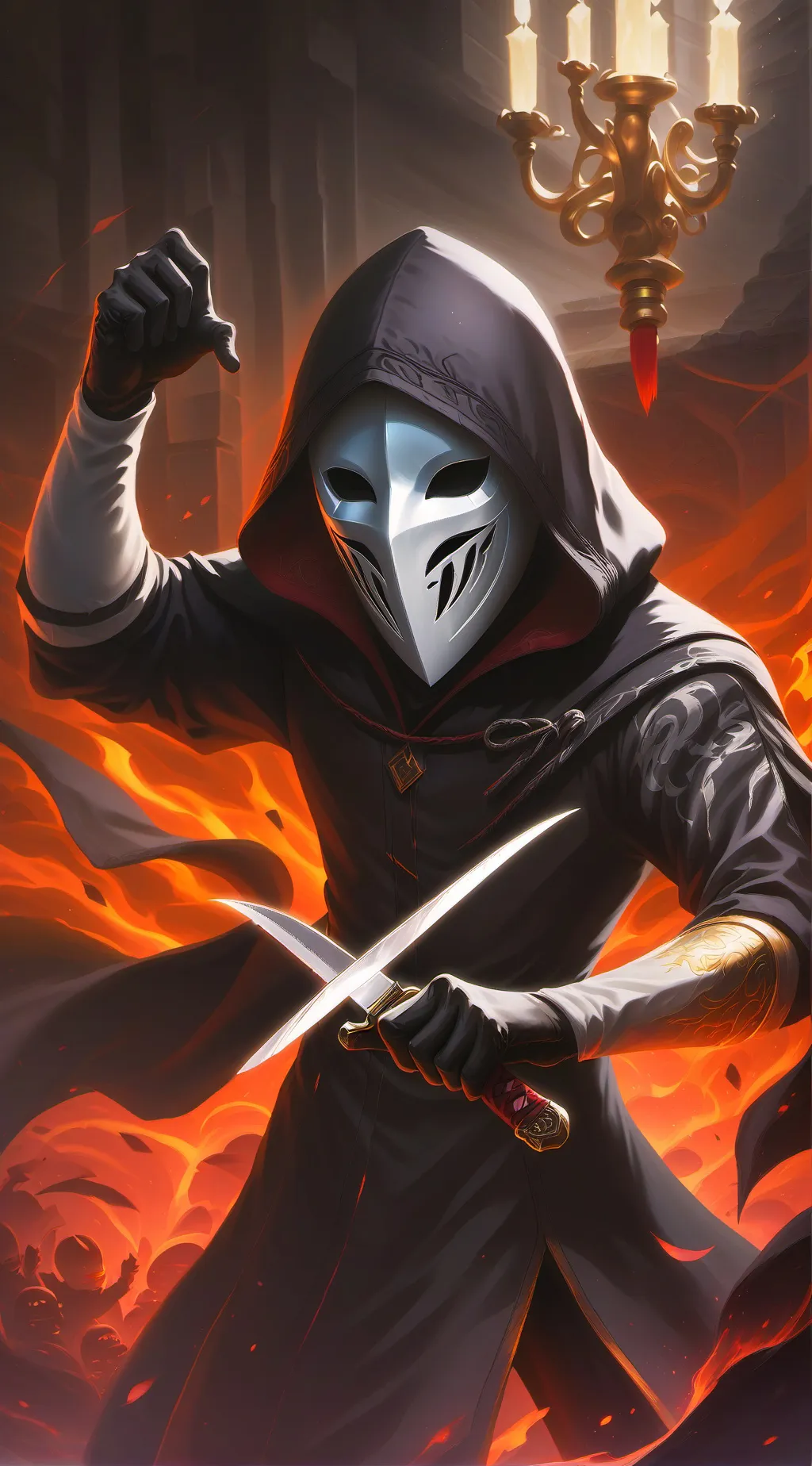 ai character: mha villains background