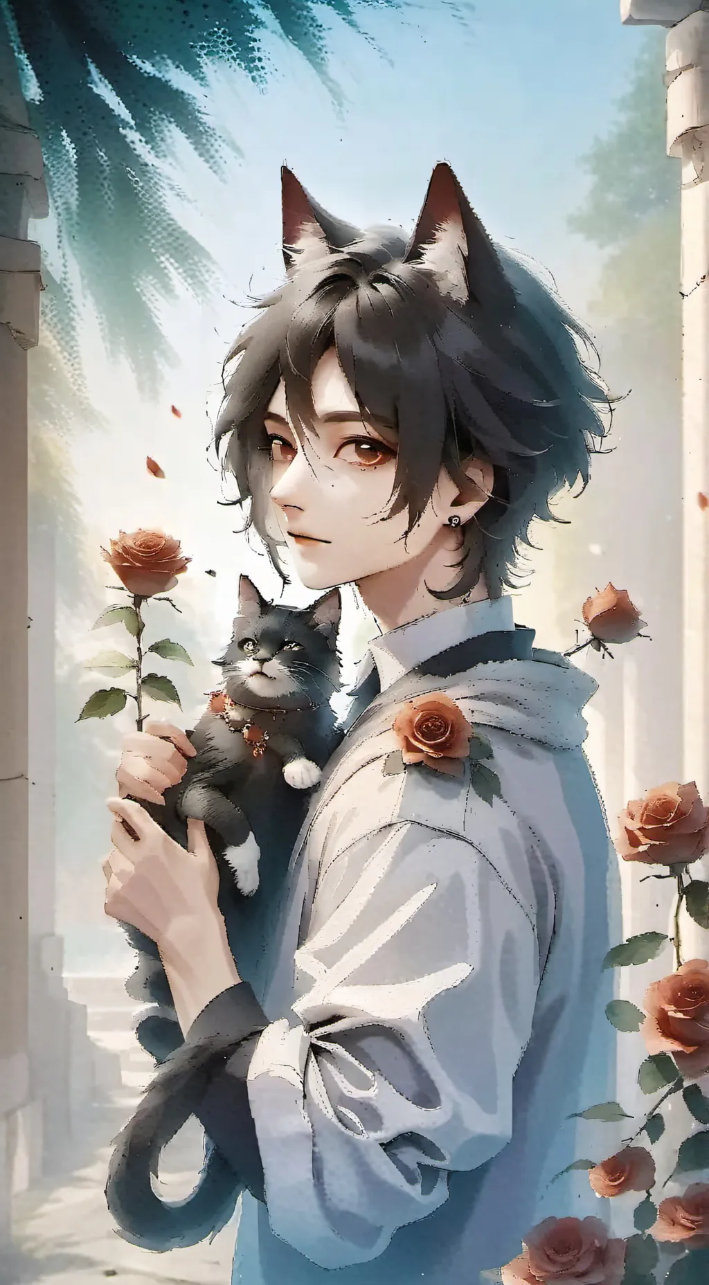 ai character: -+ Liam +- background