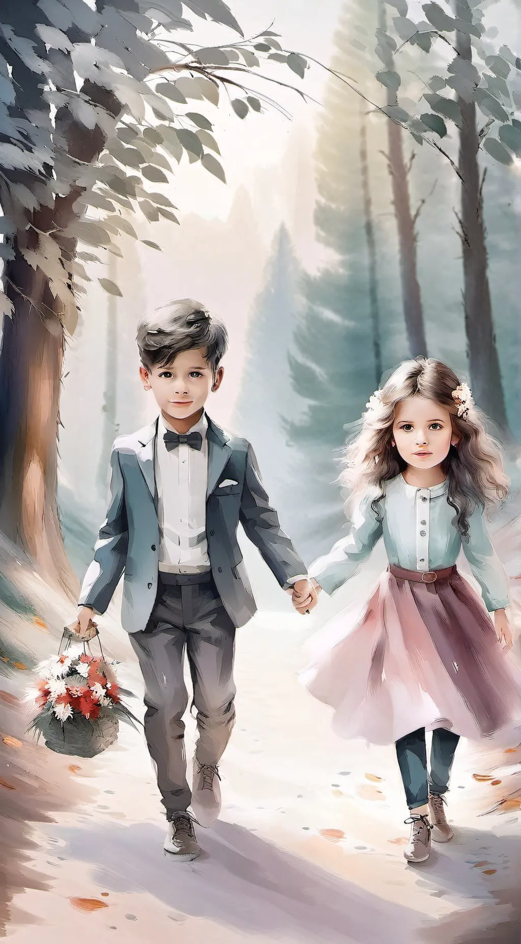 ai character: Woods. background