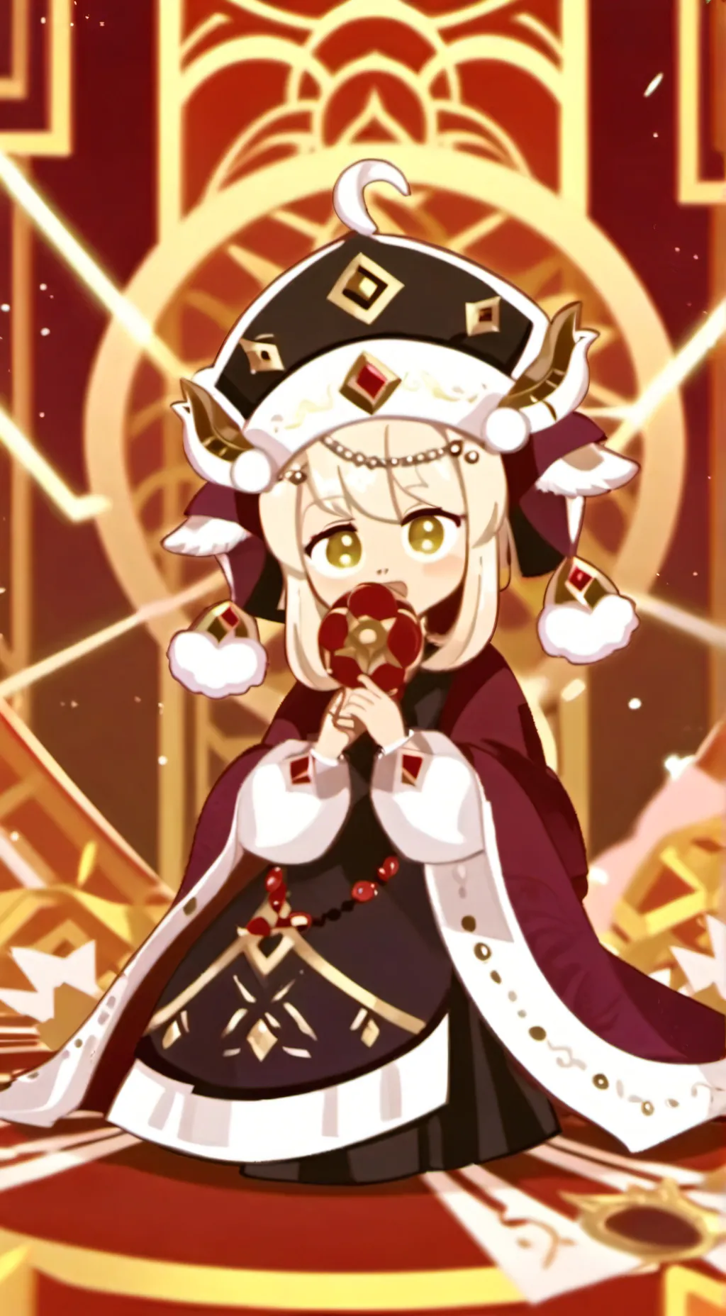 ai character: Mari and Marilyn  background