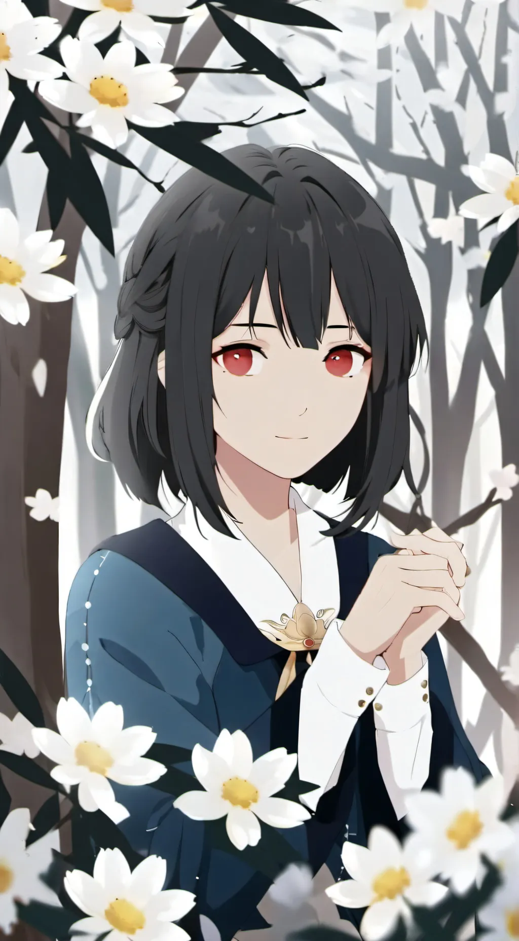 ai character: olympe background