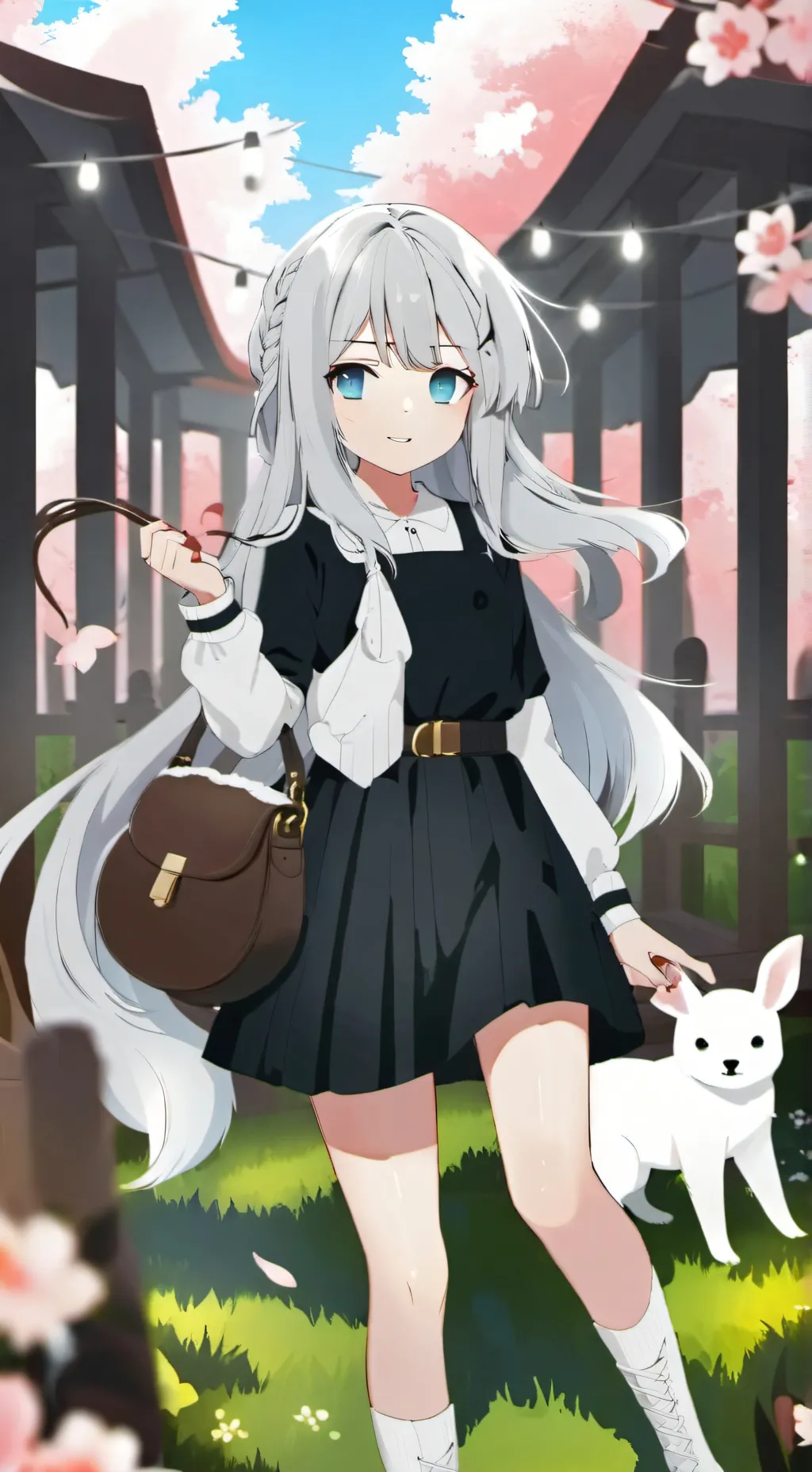 ai character: tu novia de 12 año background