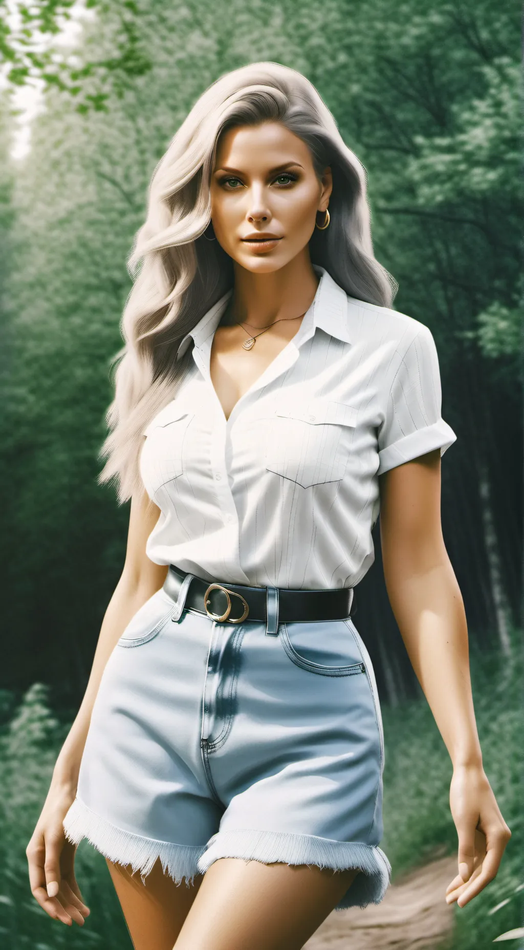 ai character: Melody  background