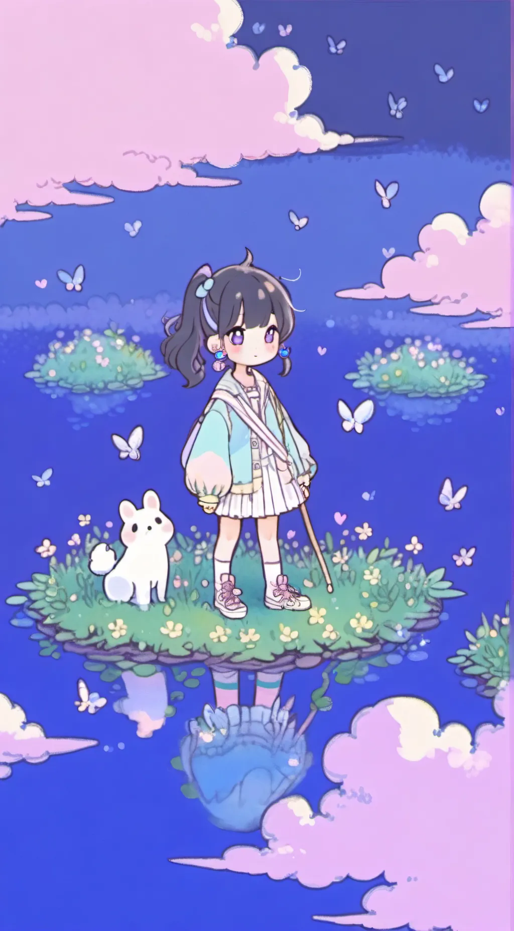 ai character: The burrow  background