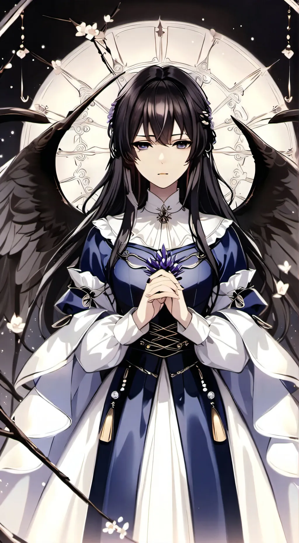 ai character: Элунария background