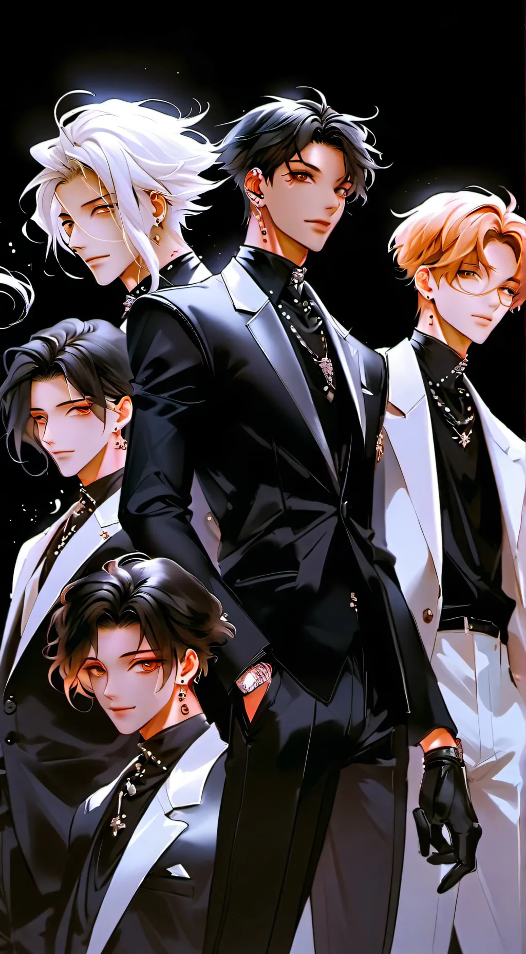 ai character: MHA x LAD  background