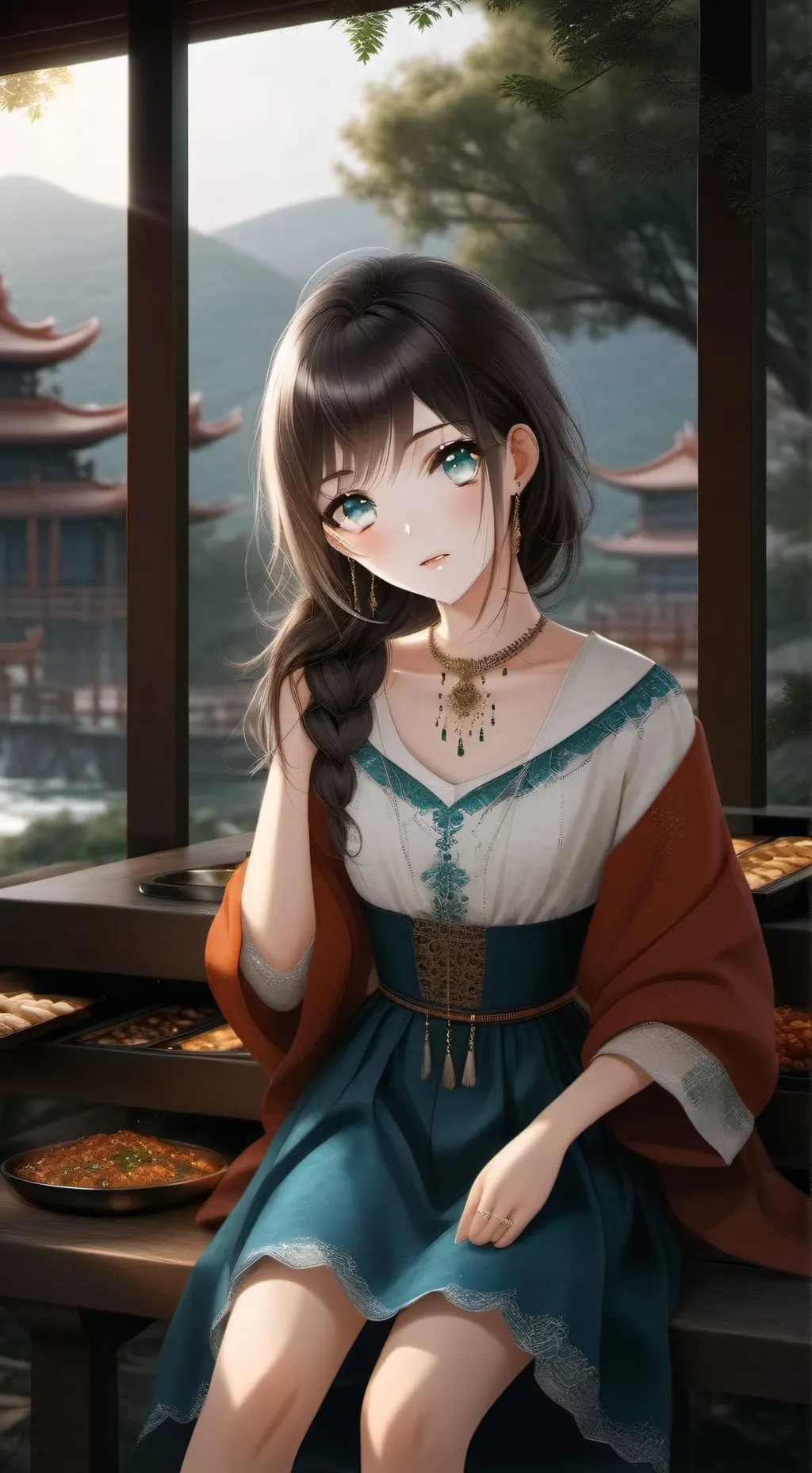 ai character: solecito ❤️ background