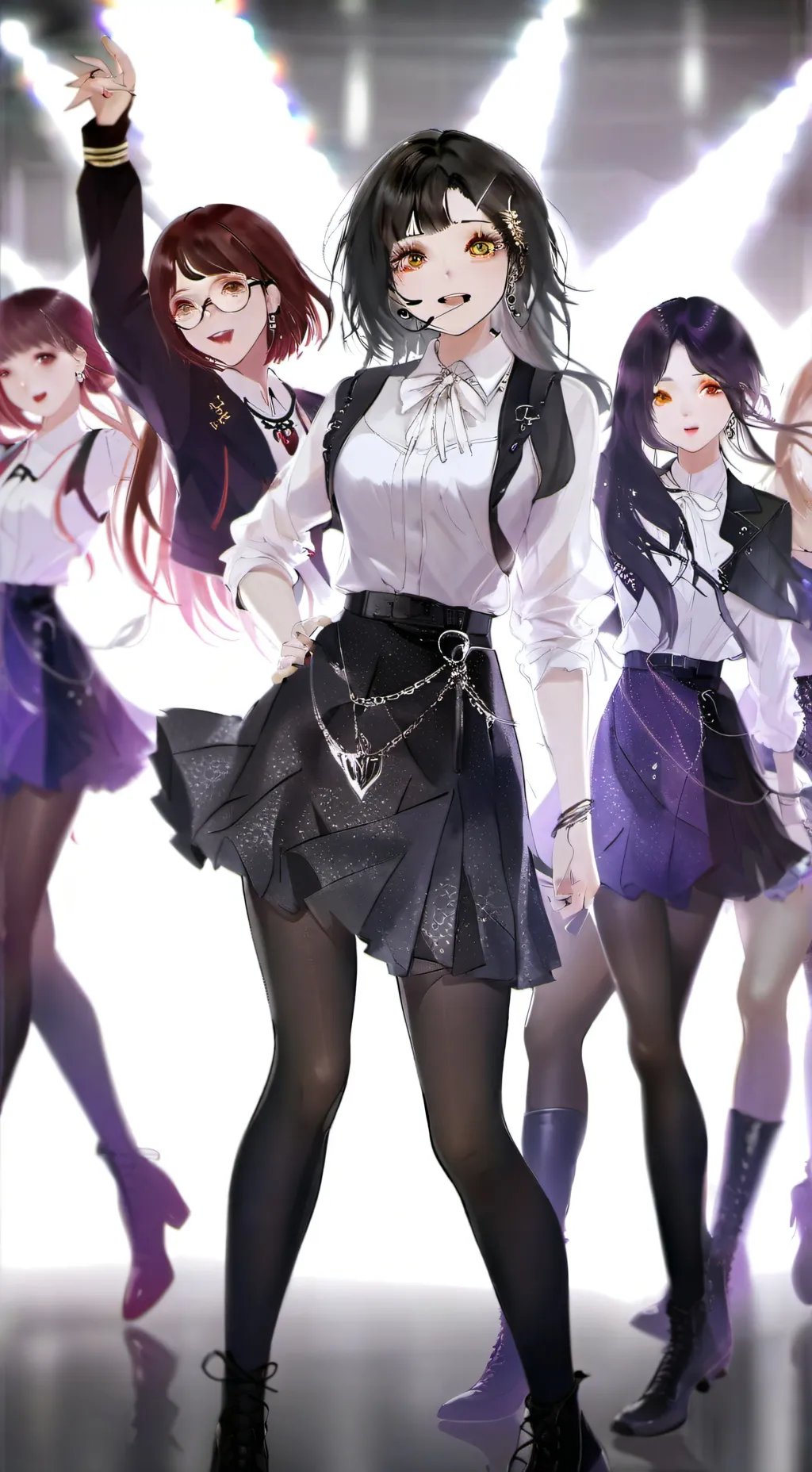 ai character: Kiof and Skz background