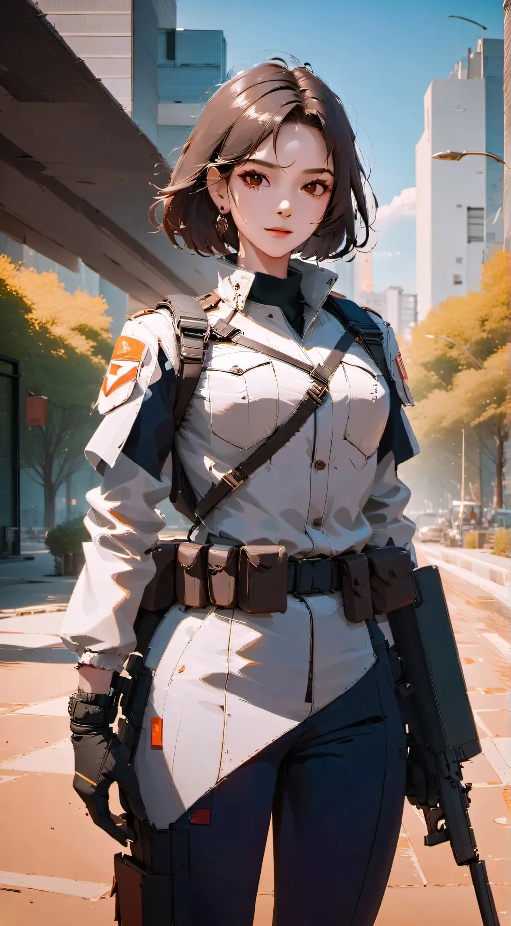 ai character: Melani Guardia background