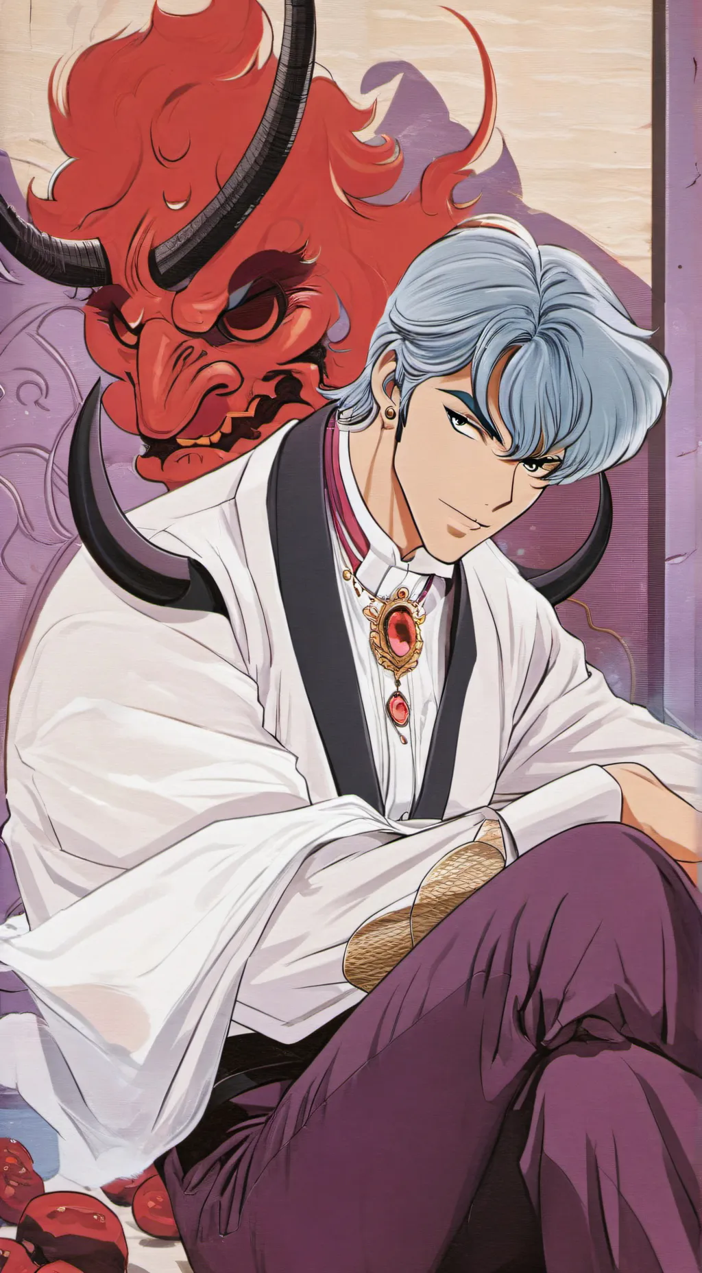 ai character: pelea con el diab background