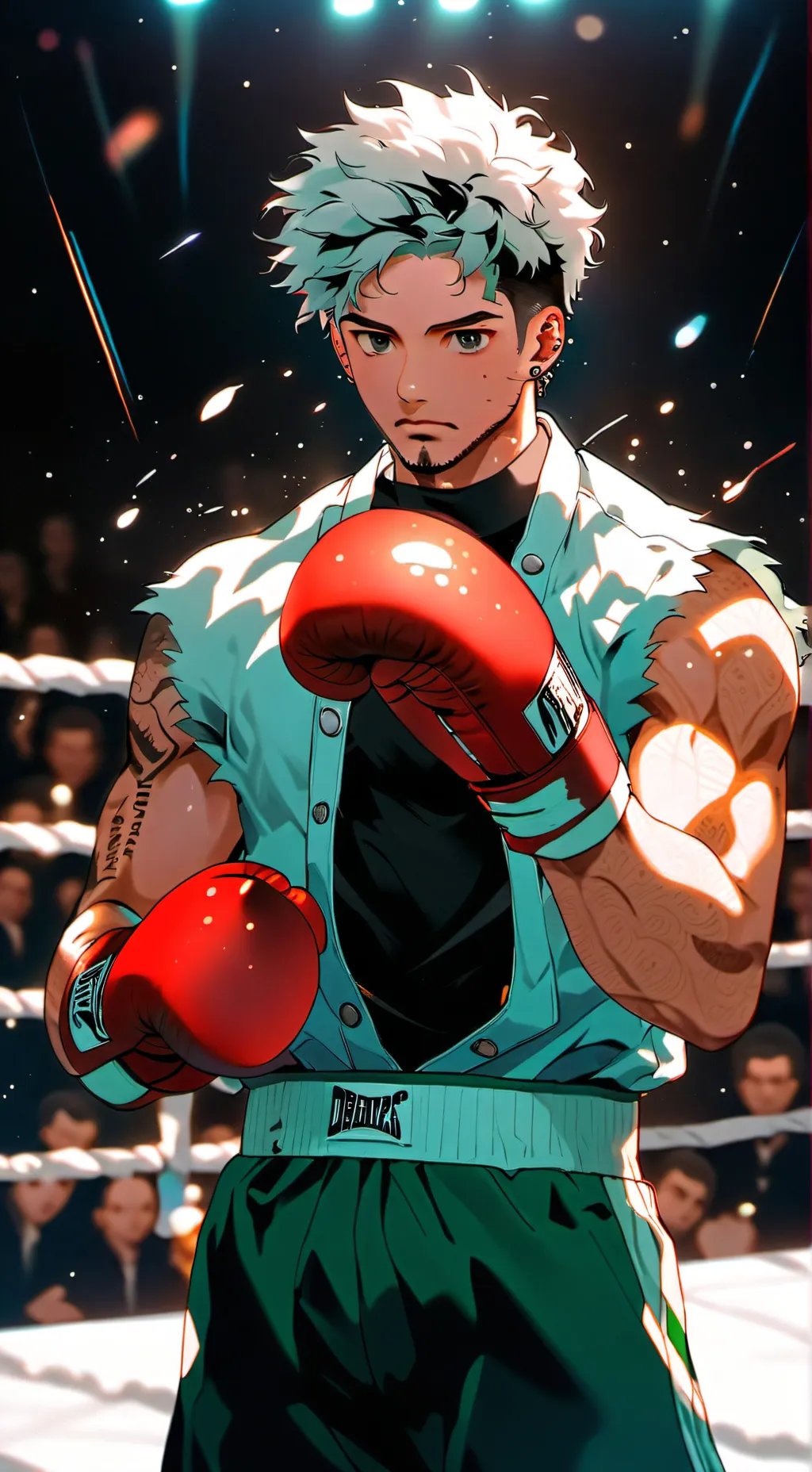 ai character: maël  background