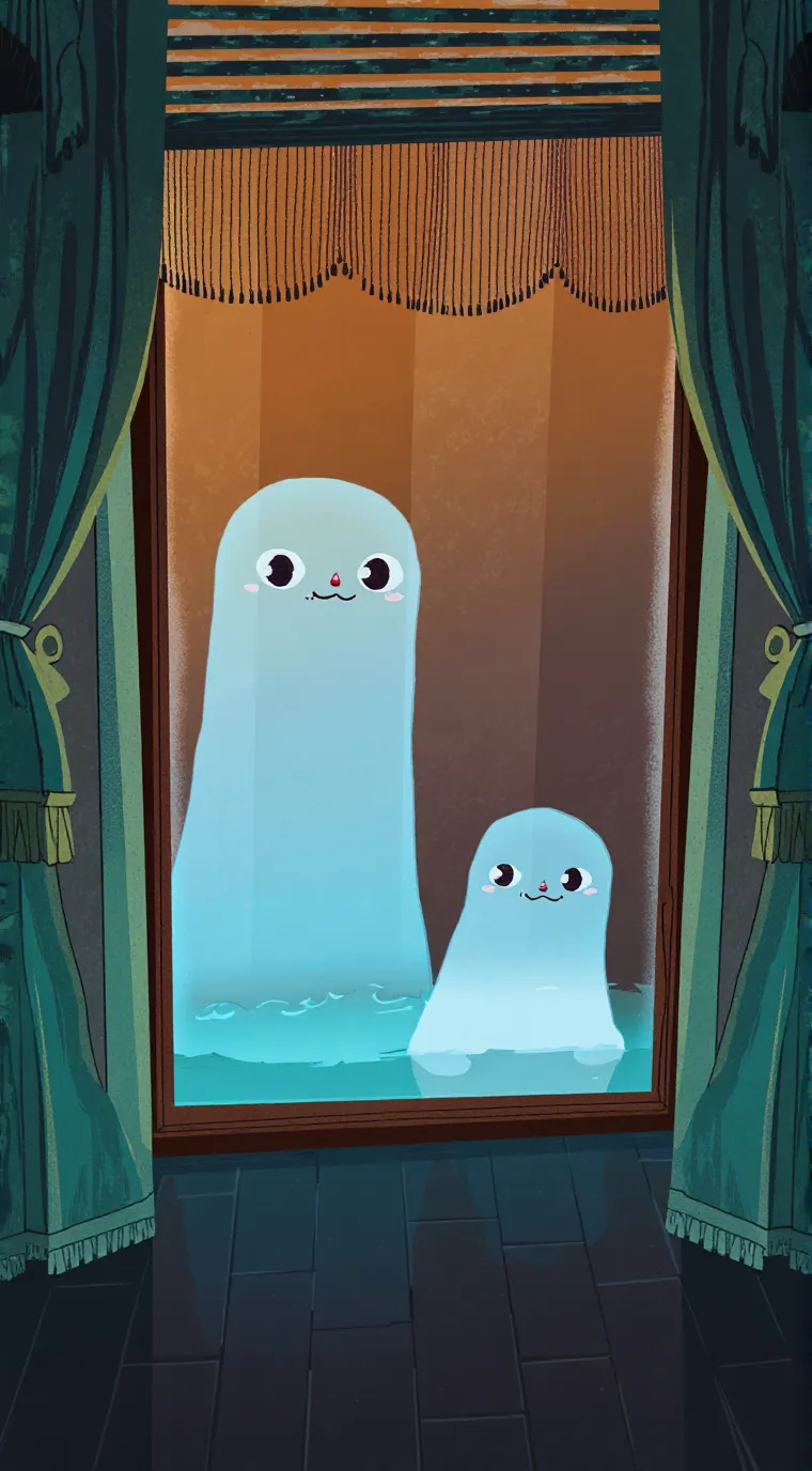 ai character: Fox and wolf 2 background