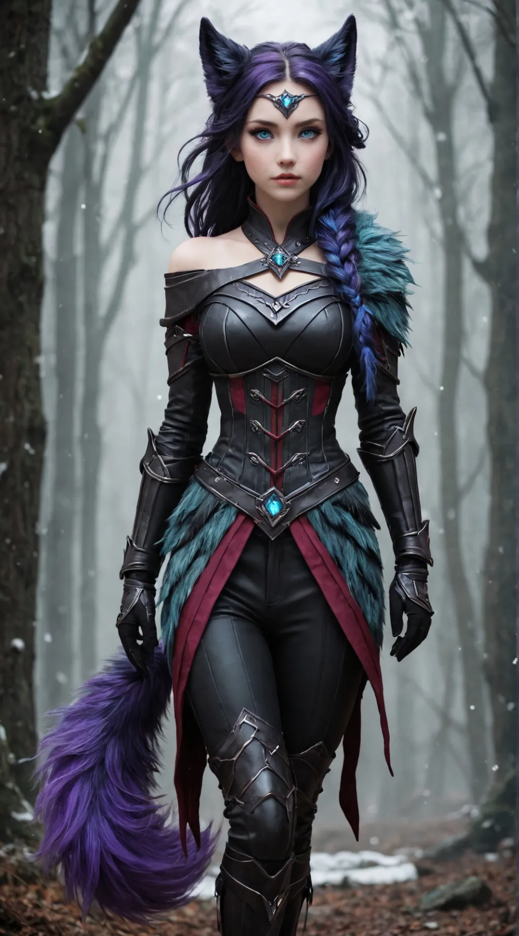 ai character: Wolfblood background