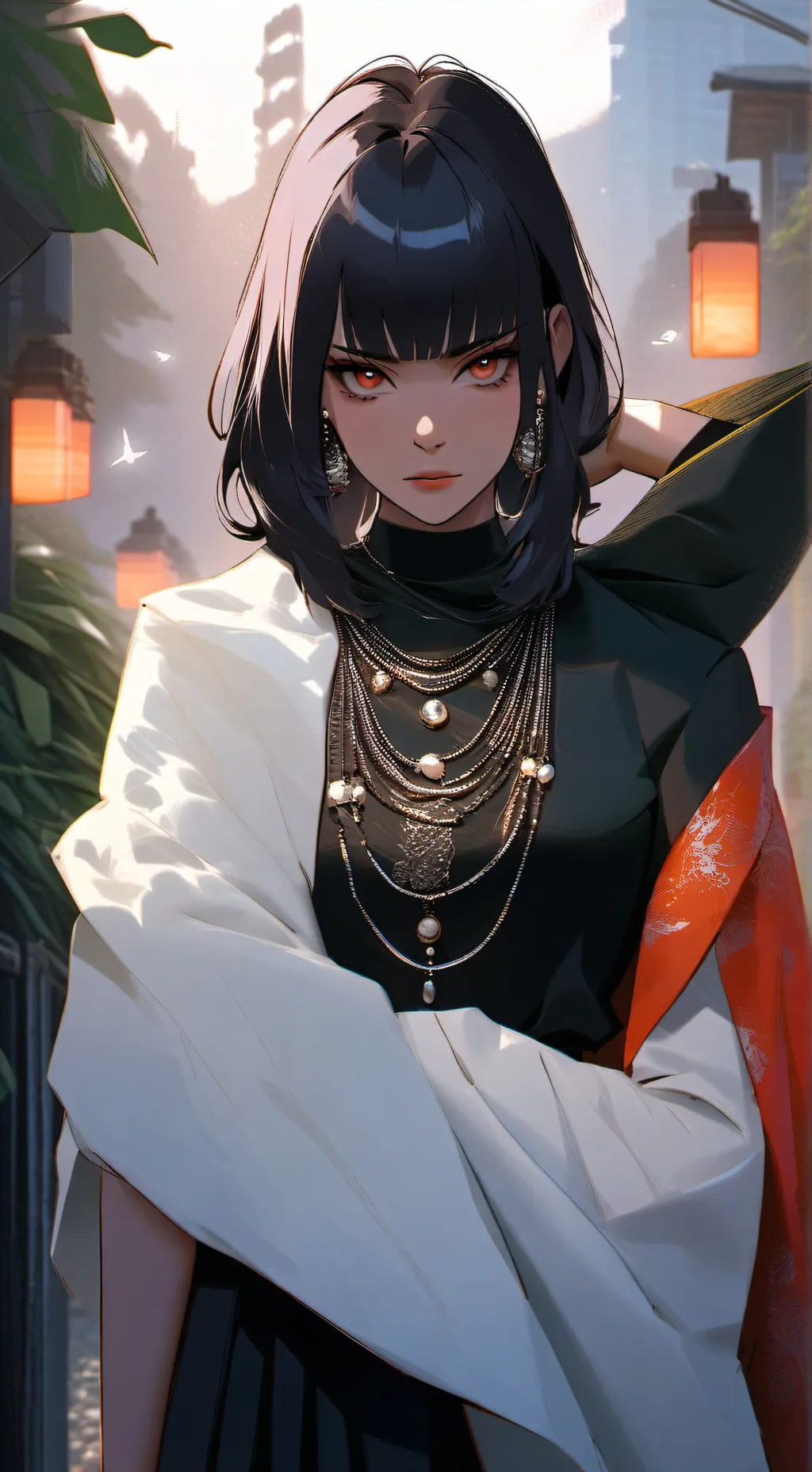 ai character: amanda background