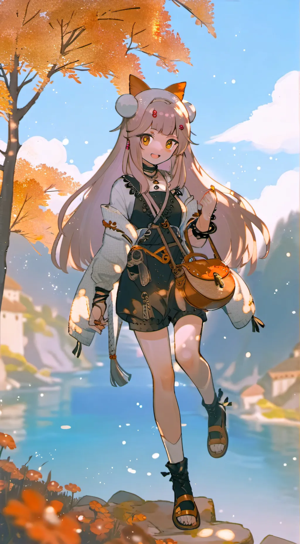 ai character: Doria  background