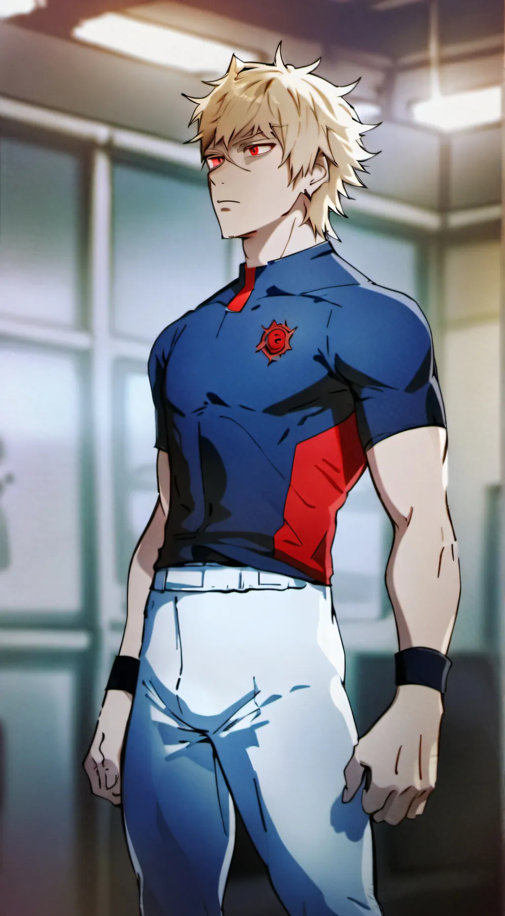 ai character: bakugo background