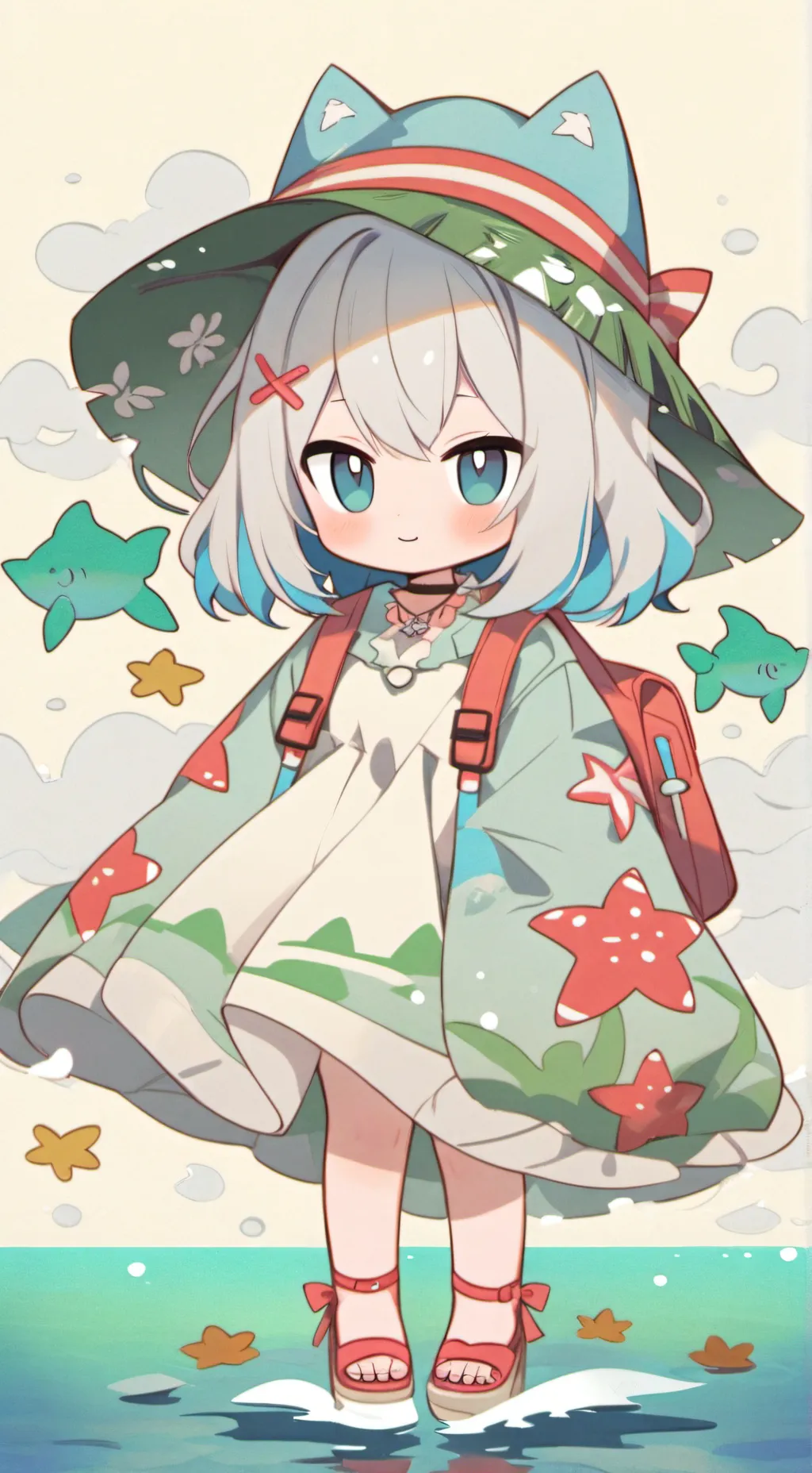 ai character: Serena background