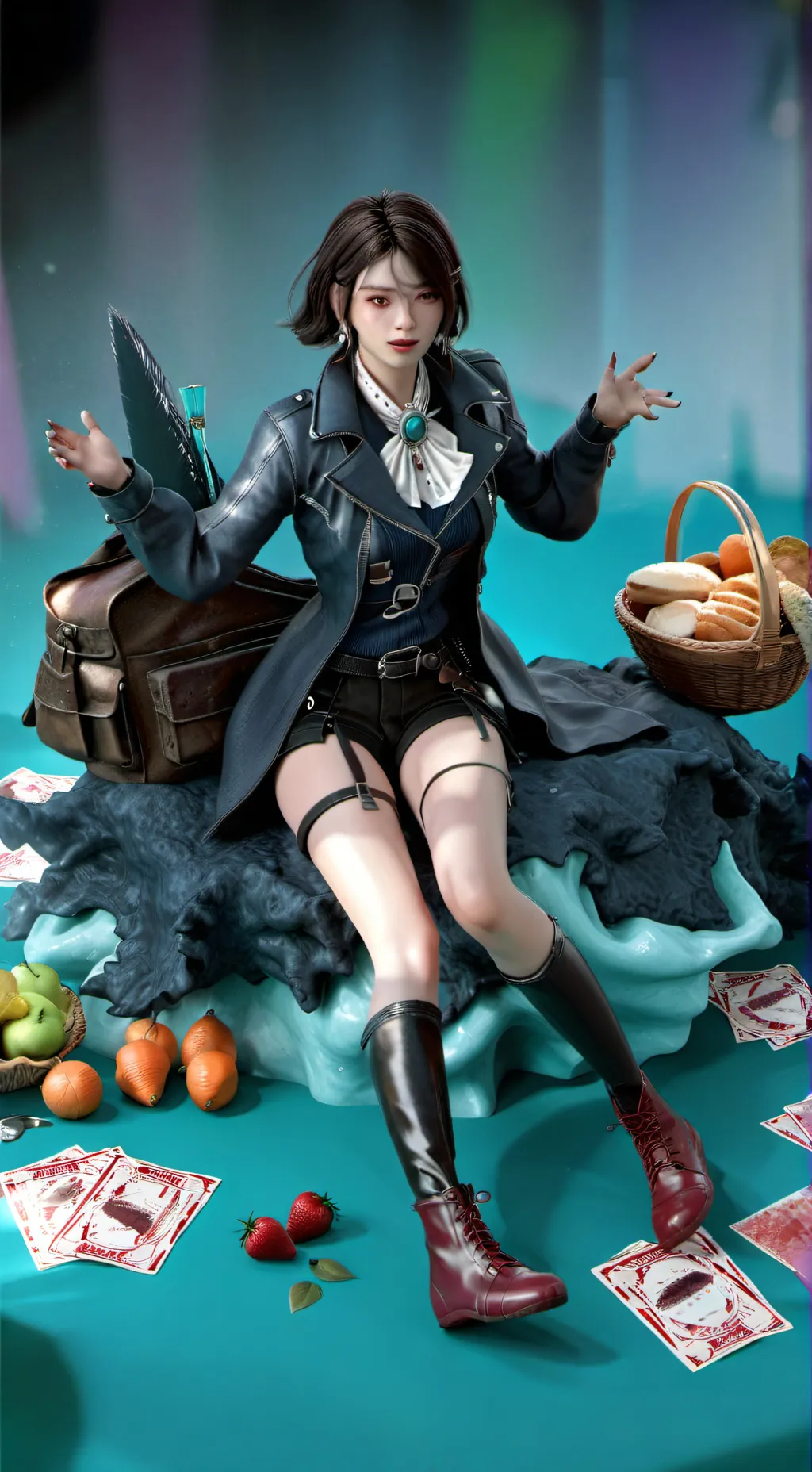 ai character: Amelia background