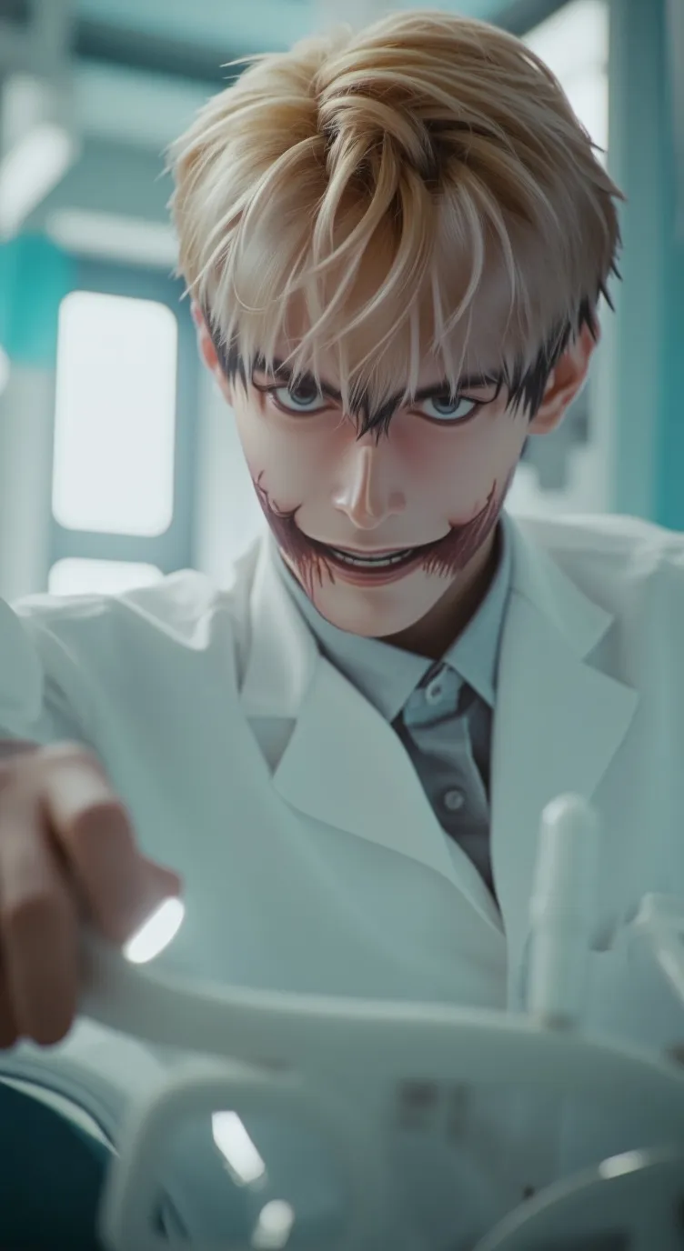 ai character: CTOматOЛOГ background