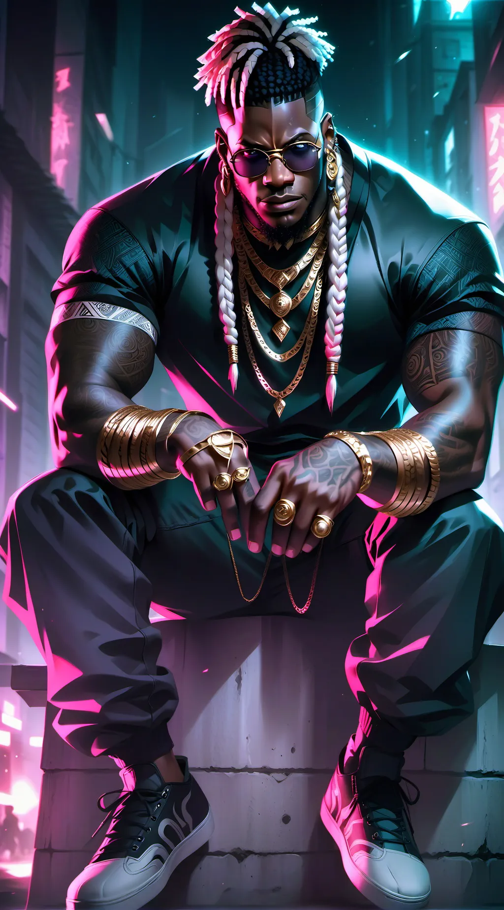 ai character: Oduamankuna  background