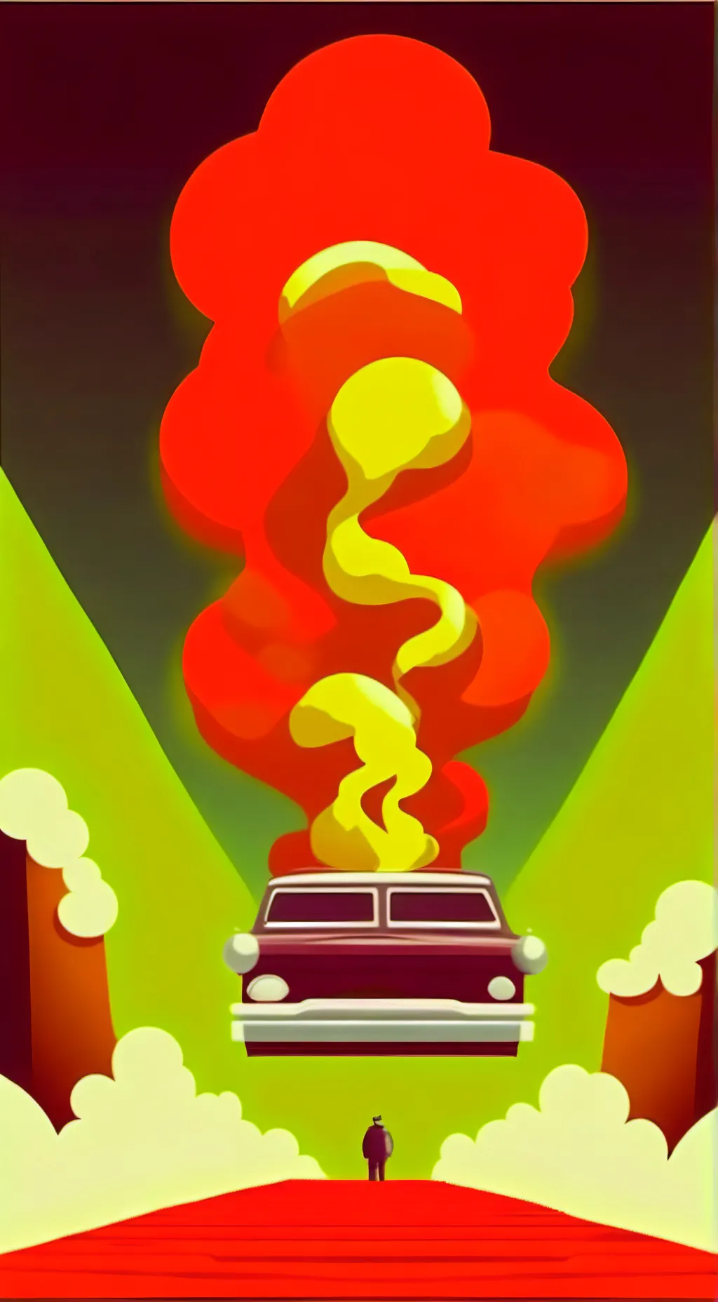 ai character: FNAF >:) background