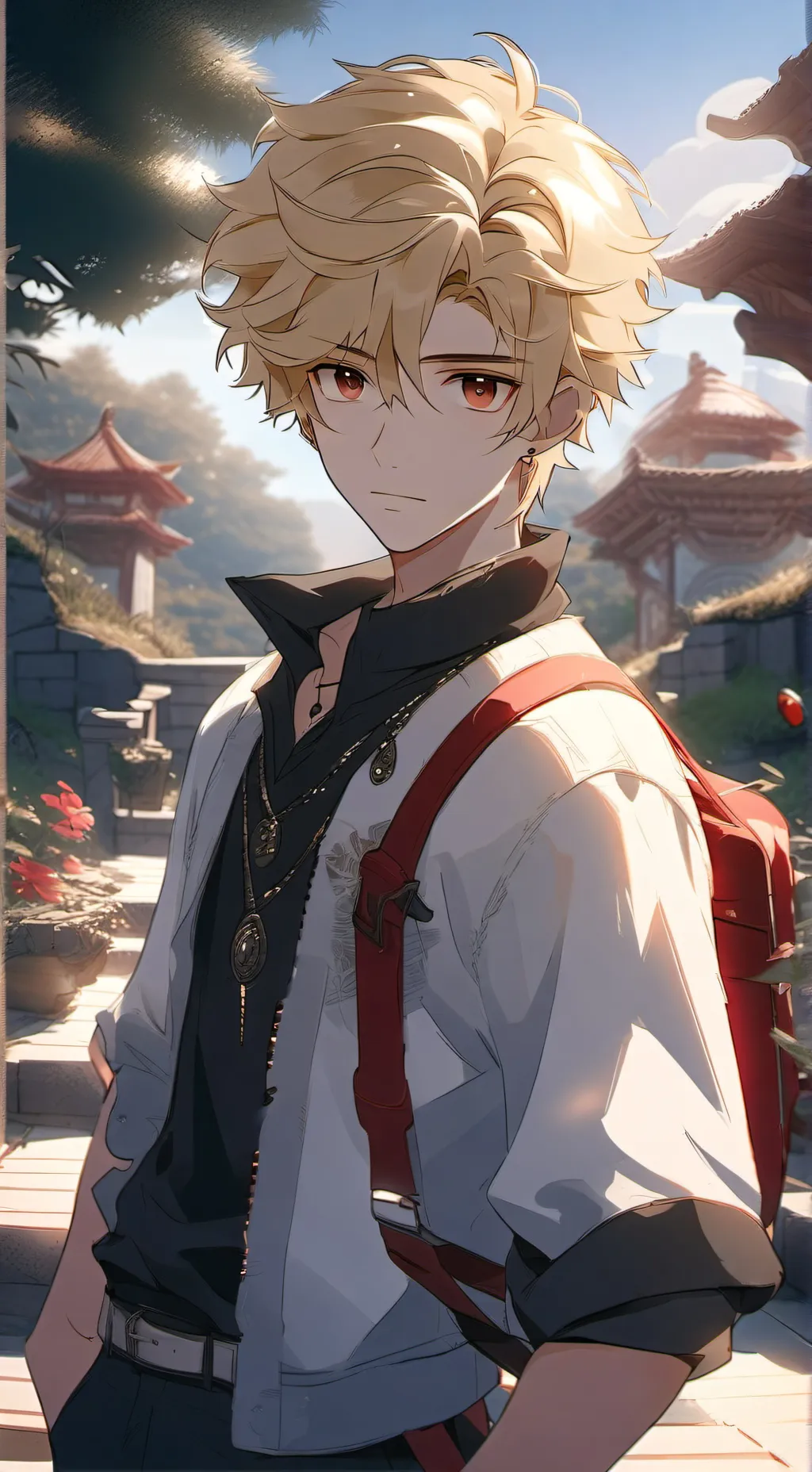 ai character: MHA BAKUGO background