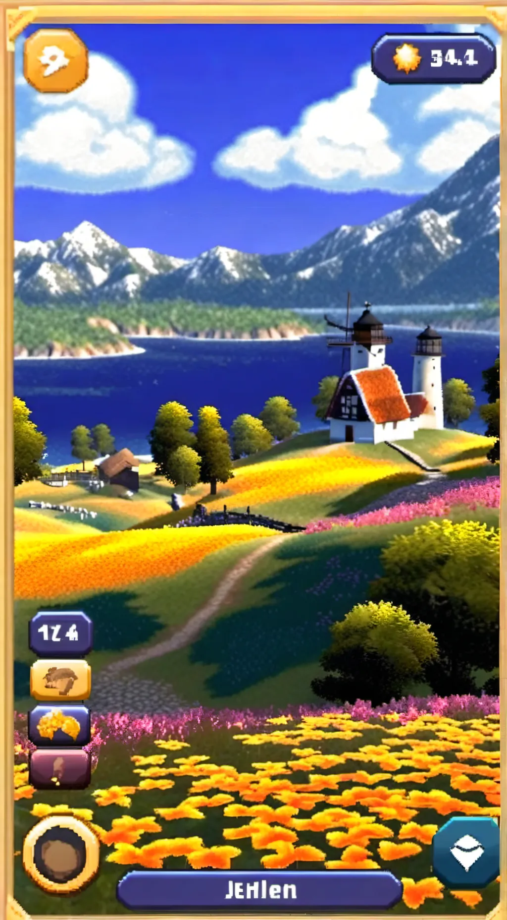 ai character: Sprunki background