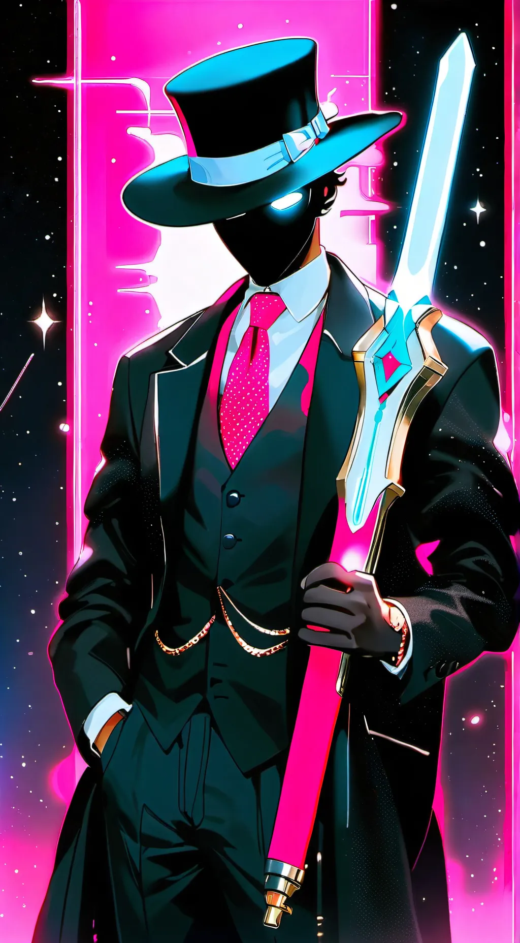 ai character: Ahat Man background