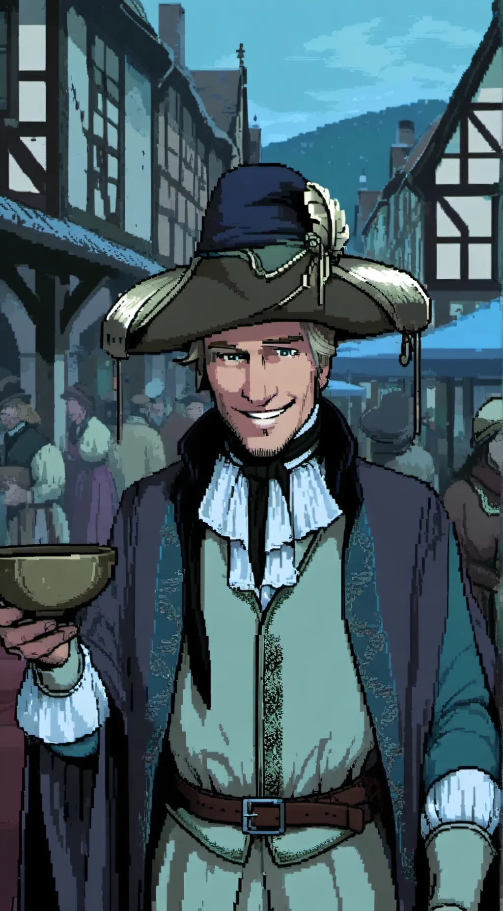 ai character: otto  background