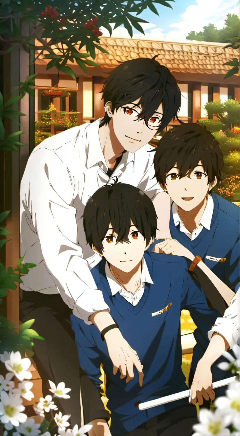 ai character: boys background