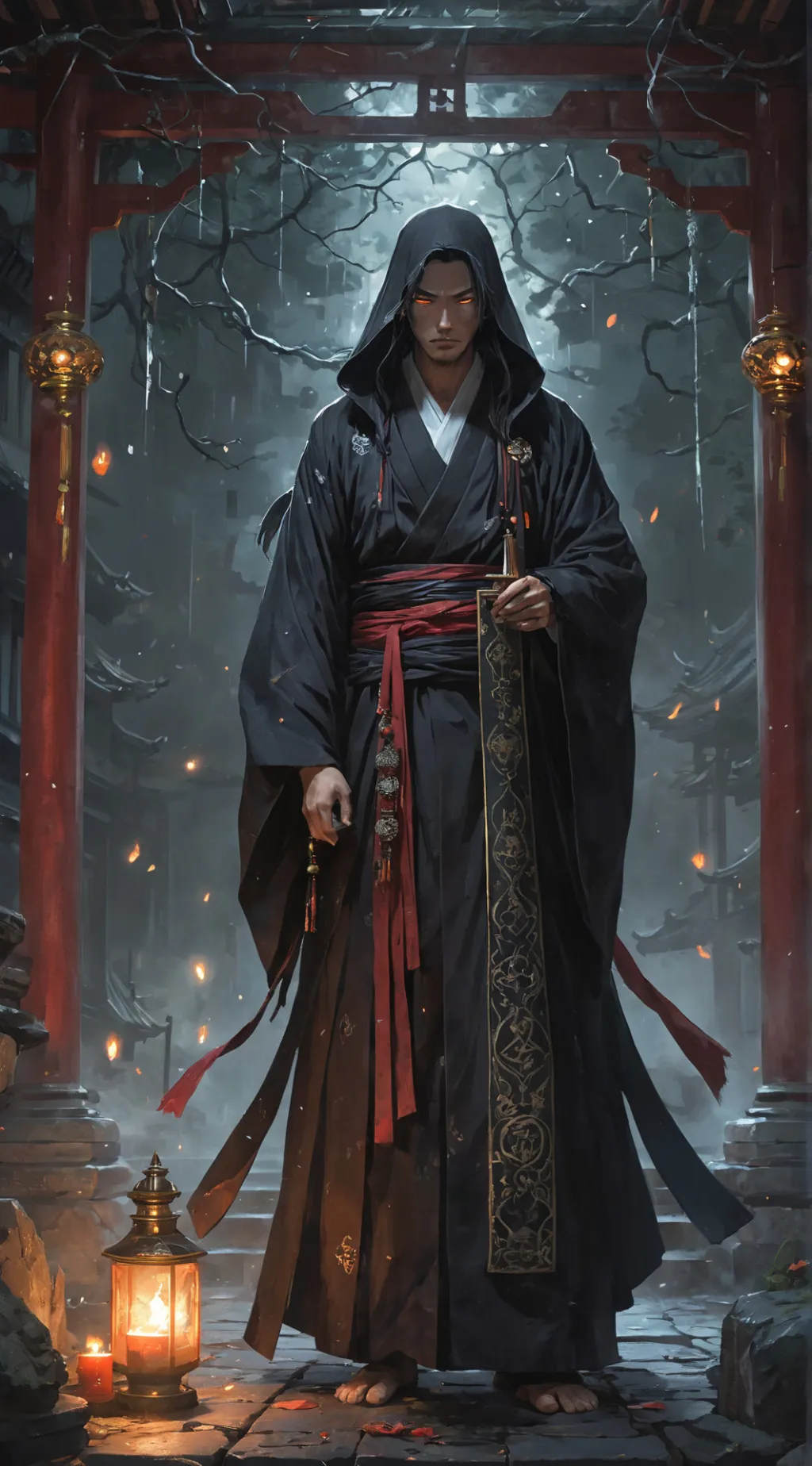 ai character: Renjiro background