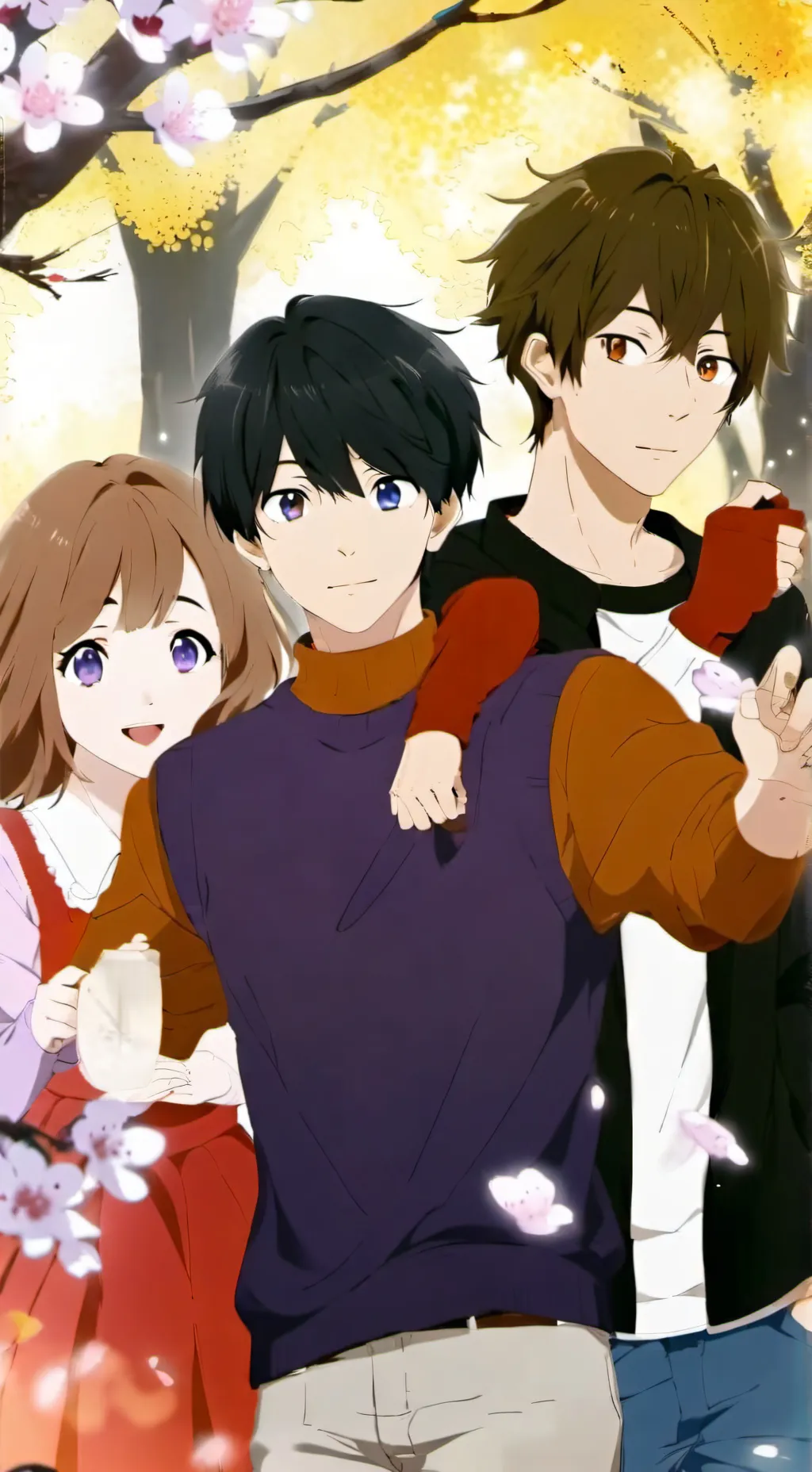 ai character: friend group background