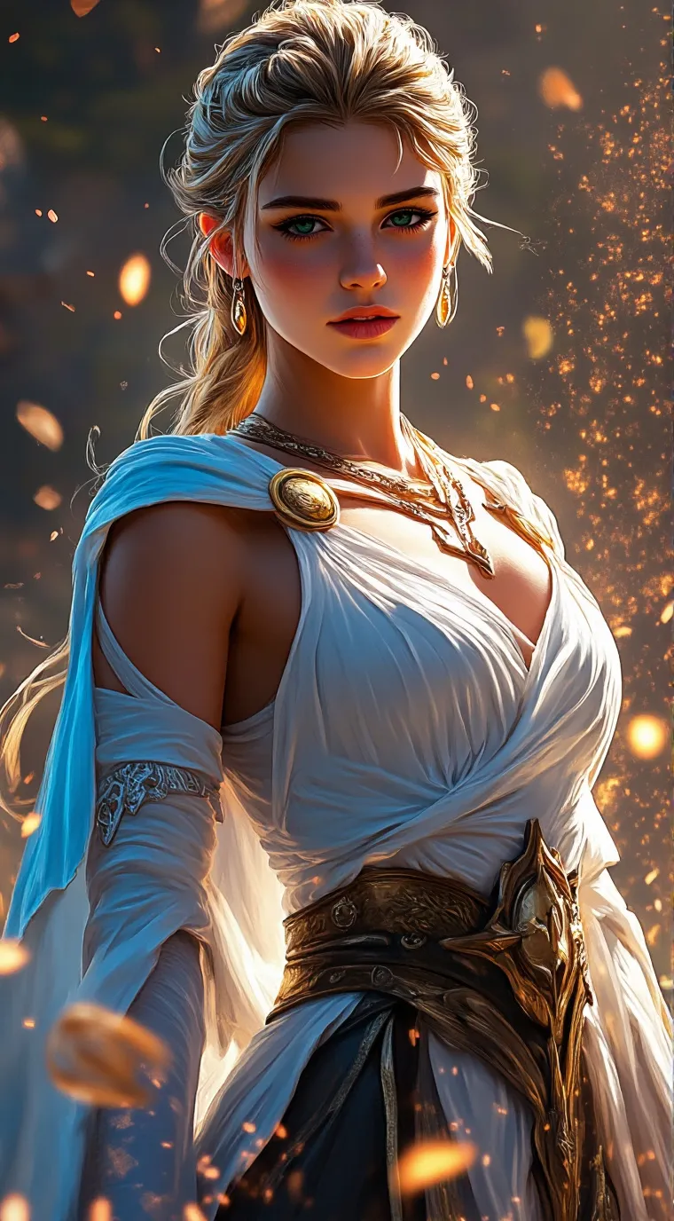 ai character: the element world  background