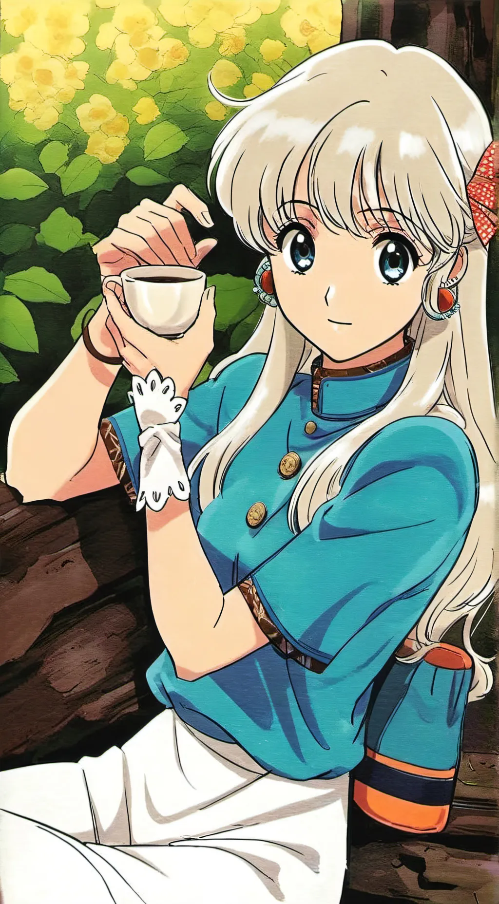 ai character: ozara background