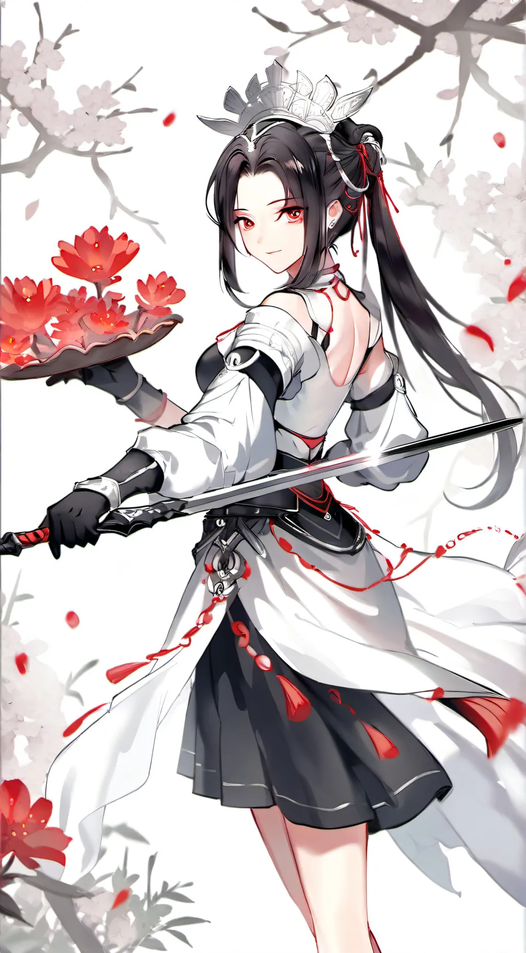 ai character: School apocalypse background