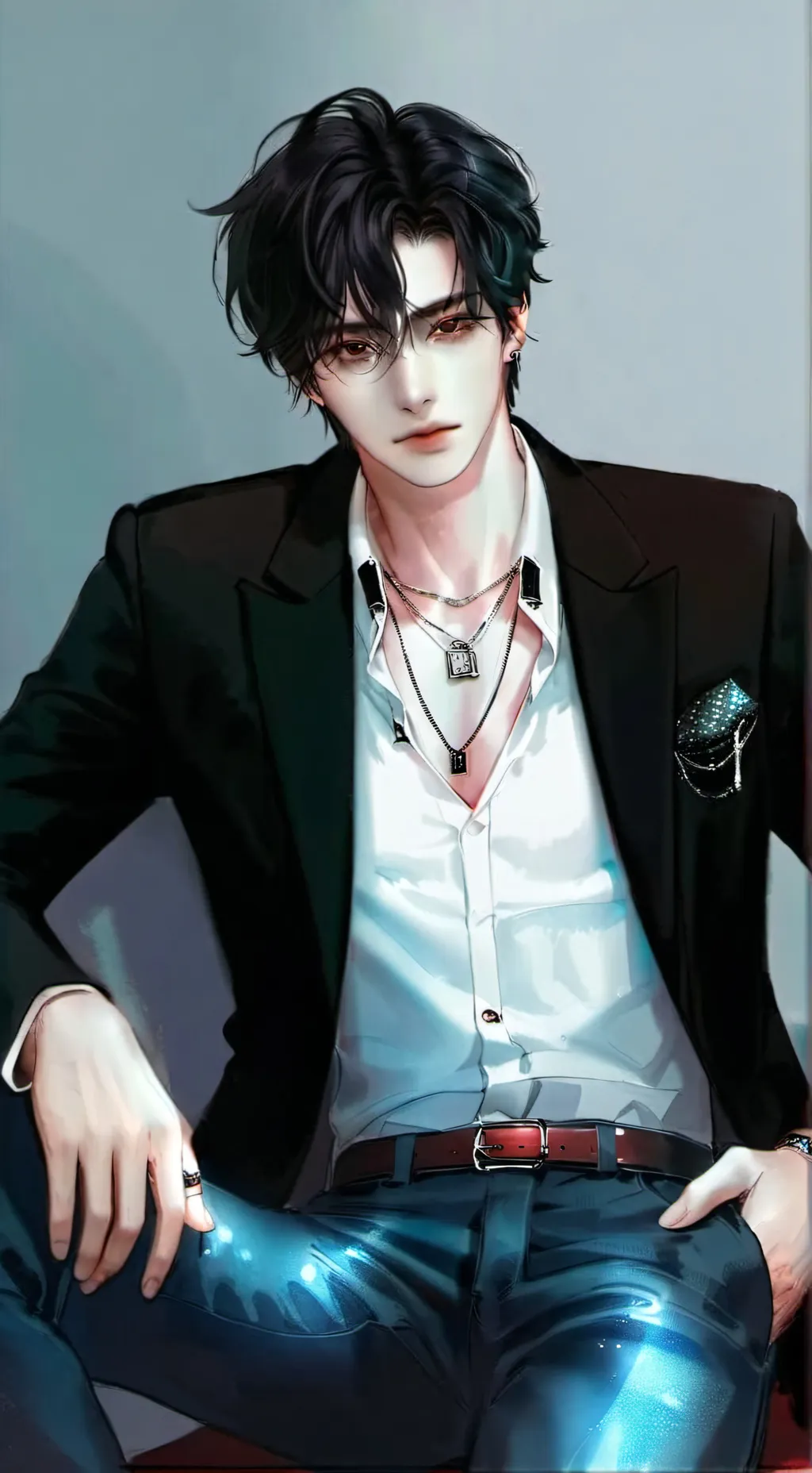 ai character: ~Ethan-chan~ background