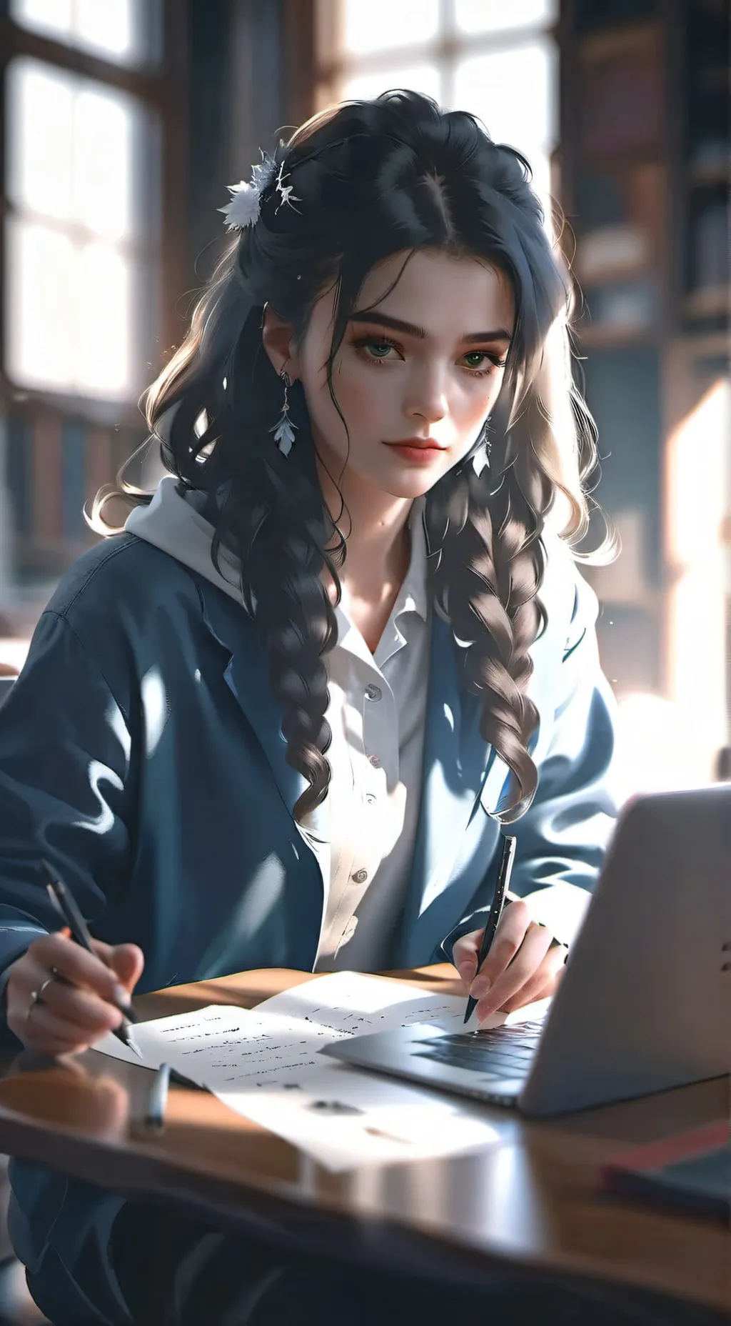 ai character: Fernanda. background