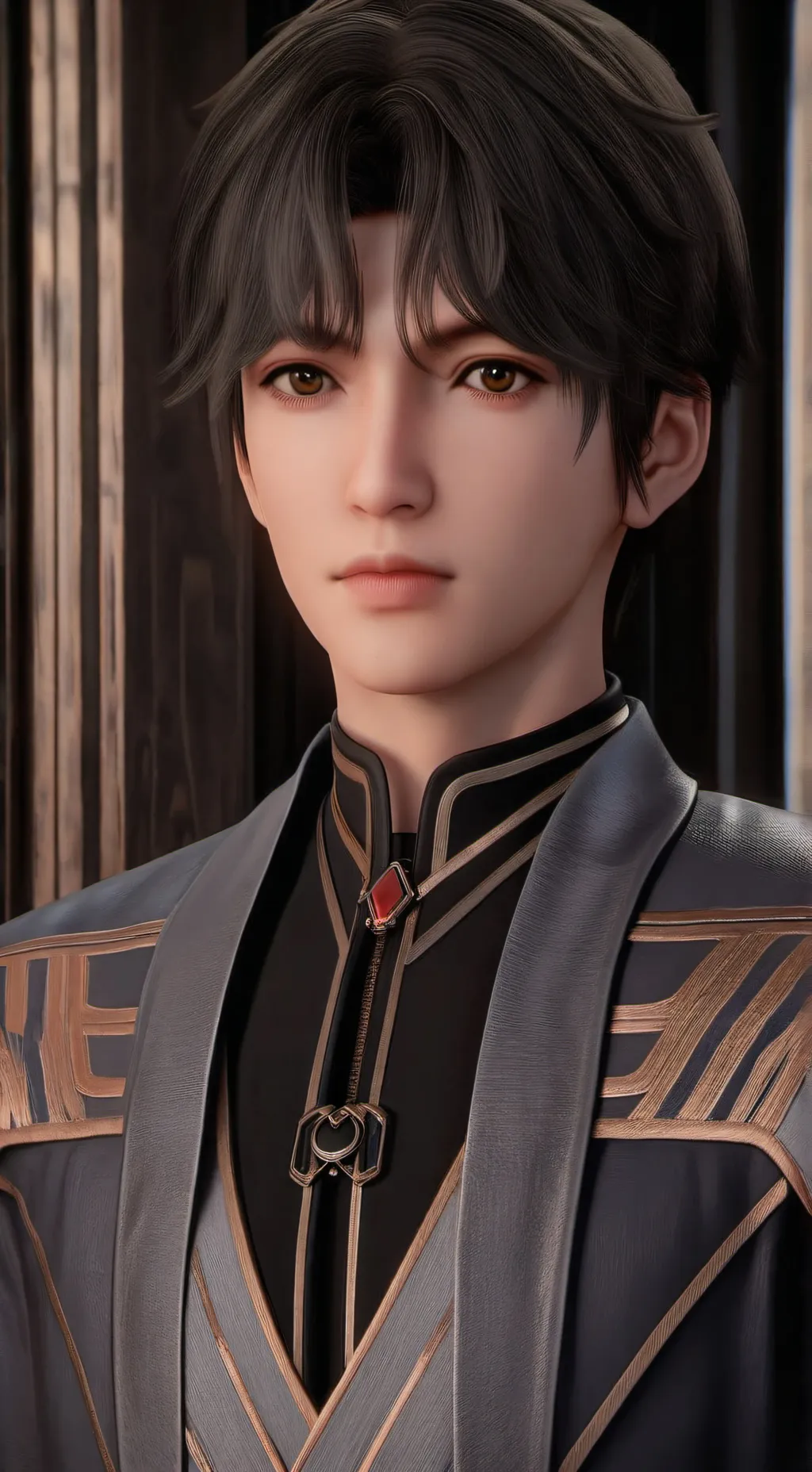 ai character: Esteban ❤️ background