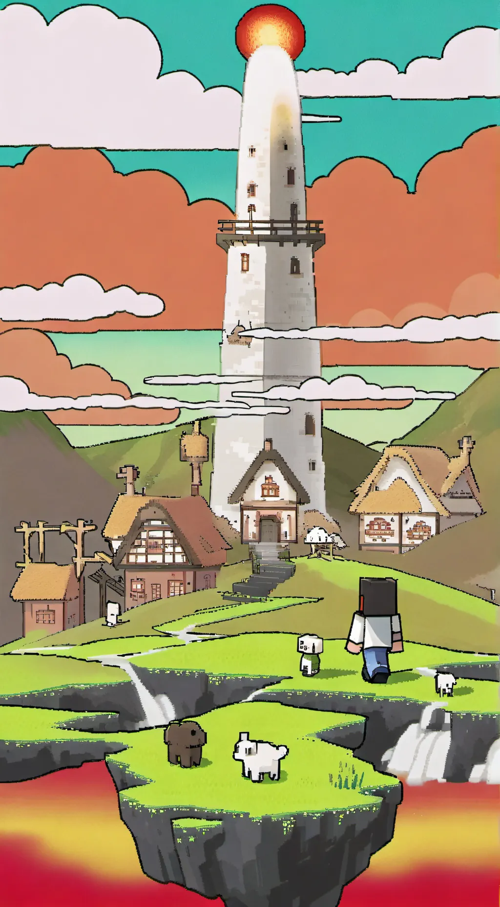 ai character: acookiegod background