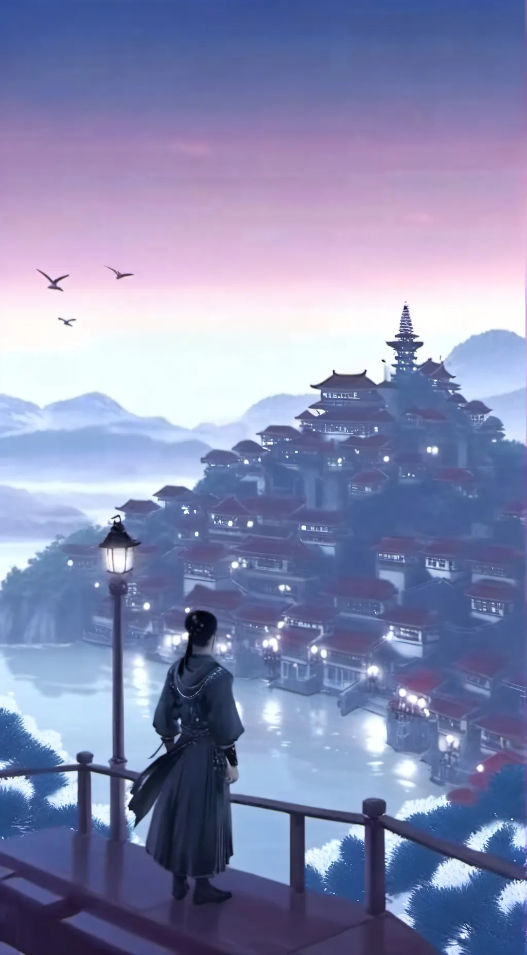 ai character: Yeonjun × Yuna background