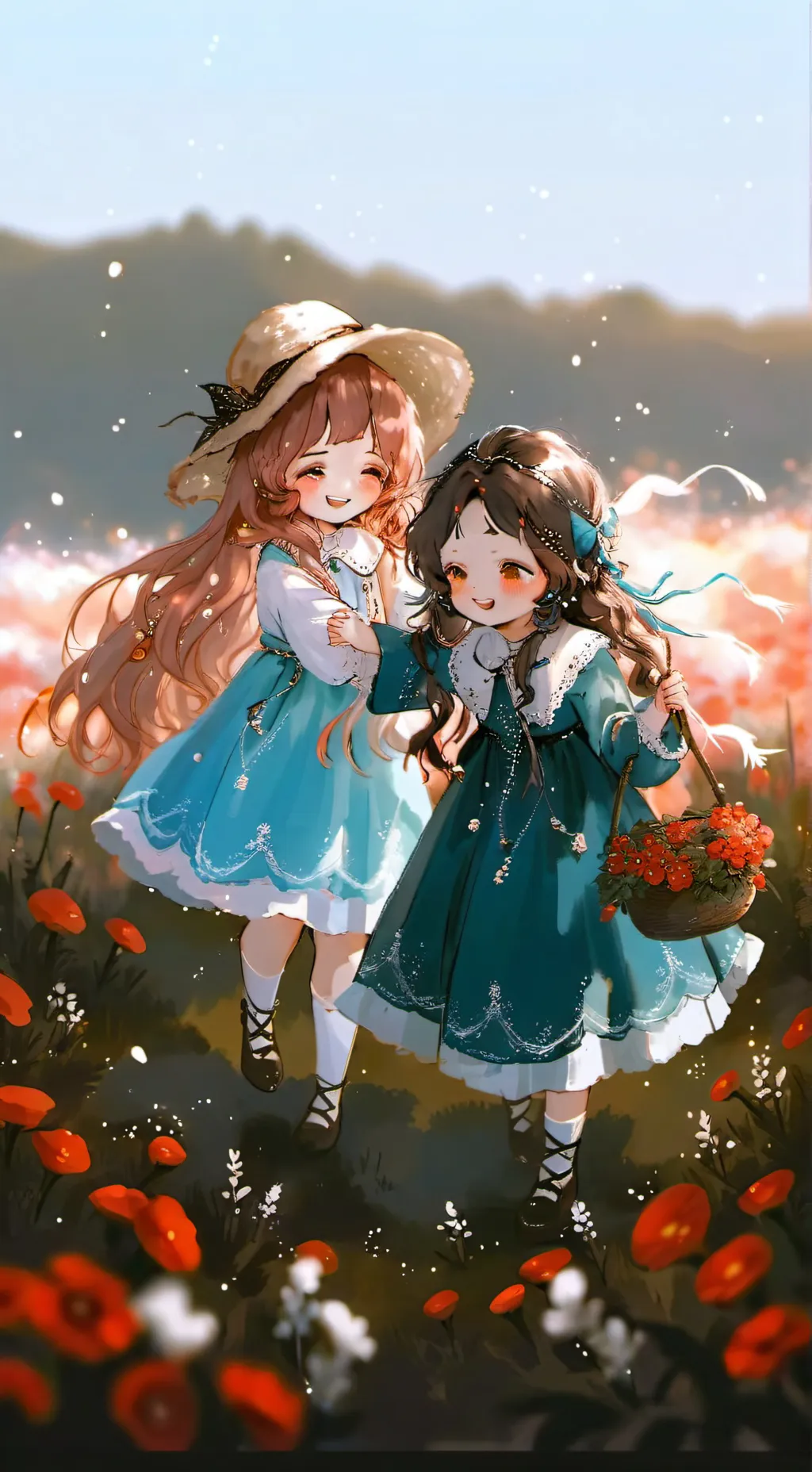 ai character: 💖💋~ mia and Lily💋💖 background