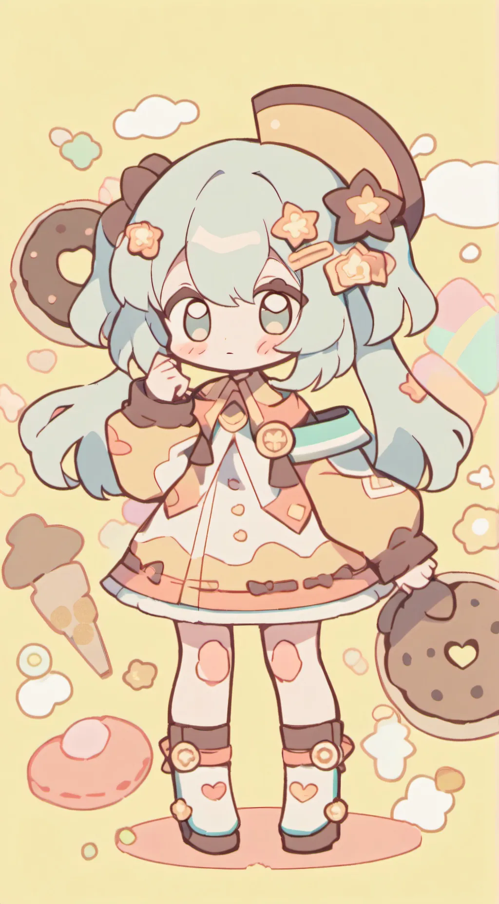 ai character: Crk pair AU background