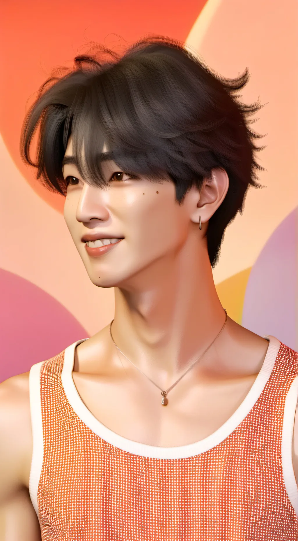 ai character: Hannie🐿️✨ background