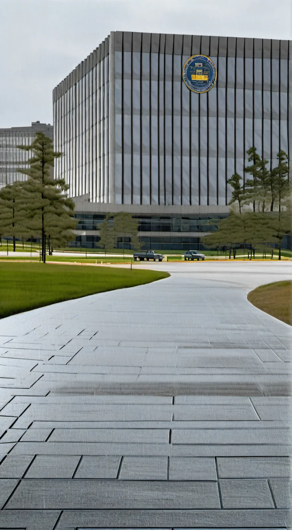 ai character: FBI headquarters  background