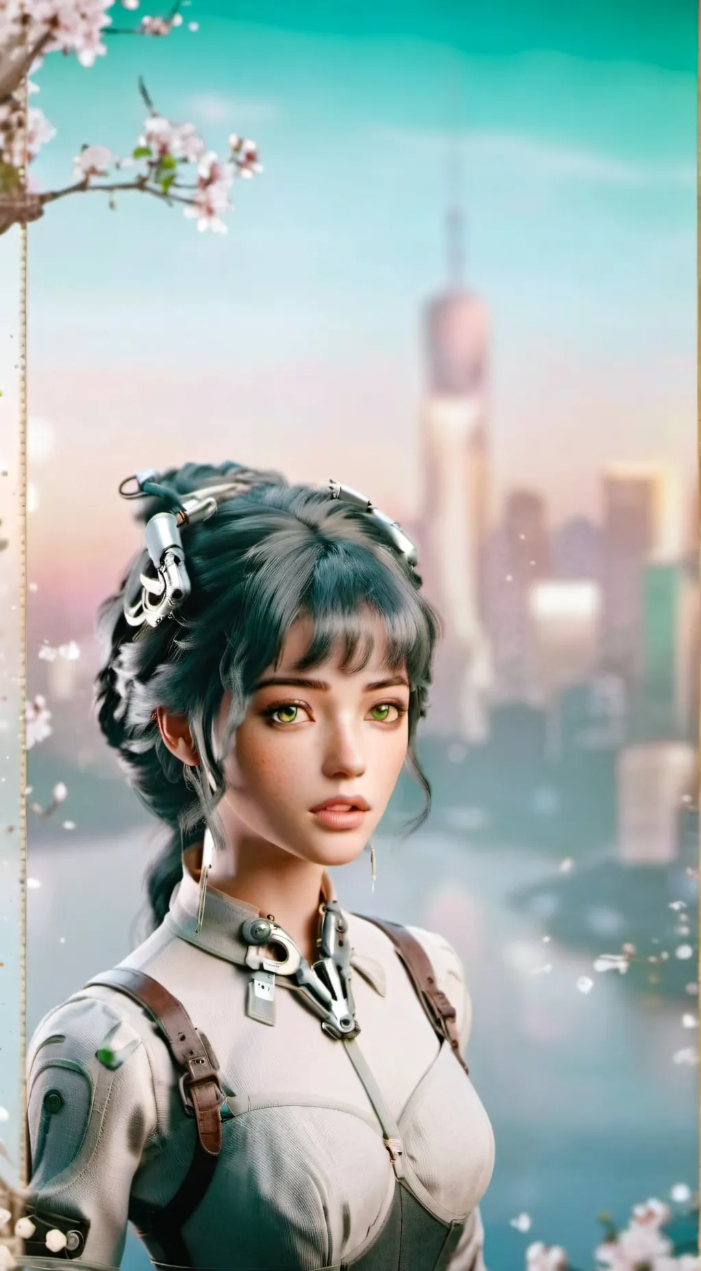 ai character: Luna background