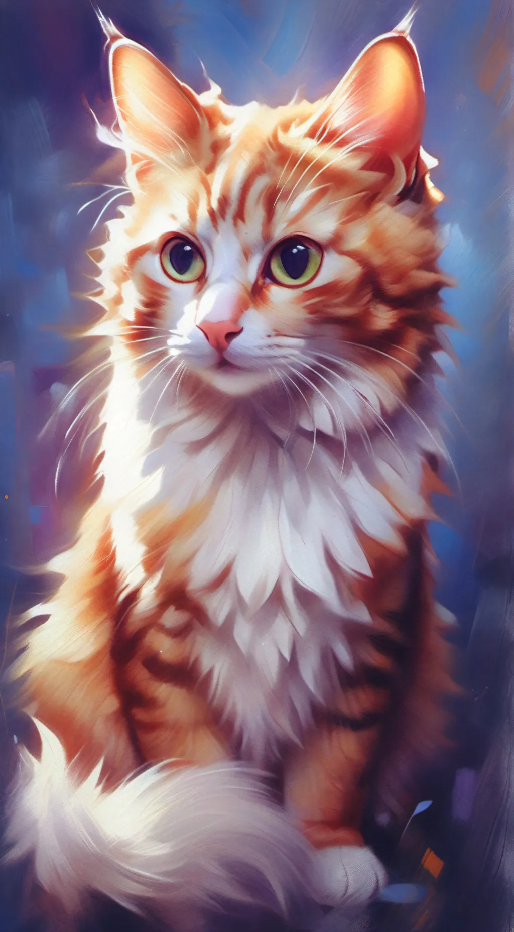 ai character: Gatito bebe background