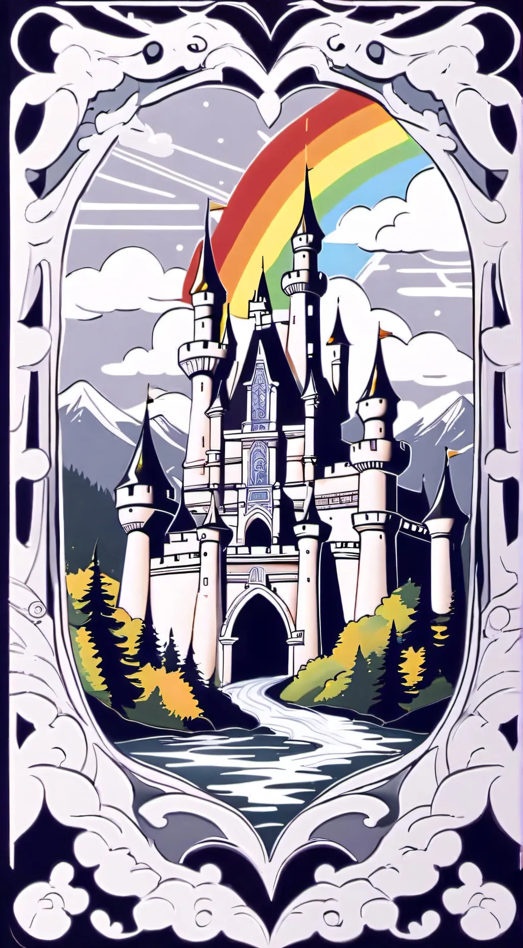 ai character: Dandys world background