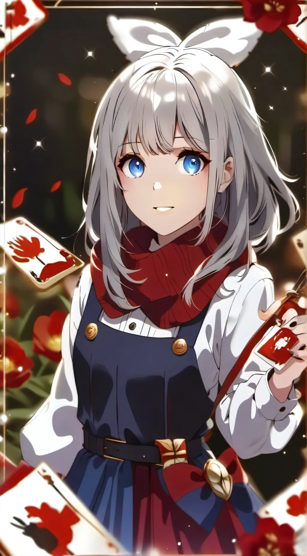 ai character: Lilly background