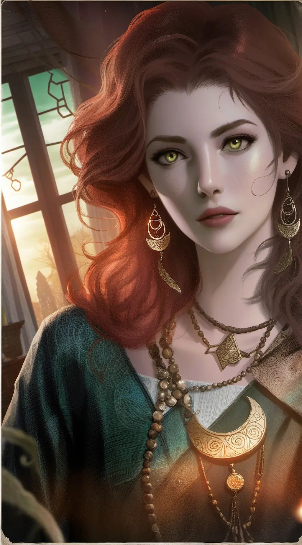 ai character: Kiera the Clairvoyant background